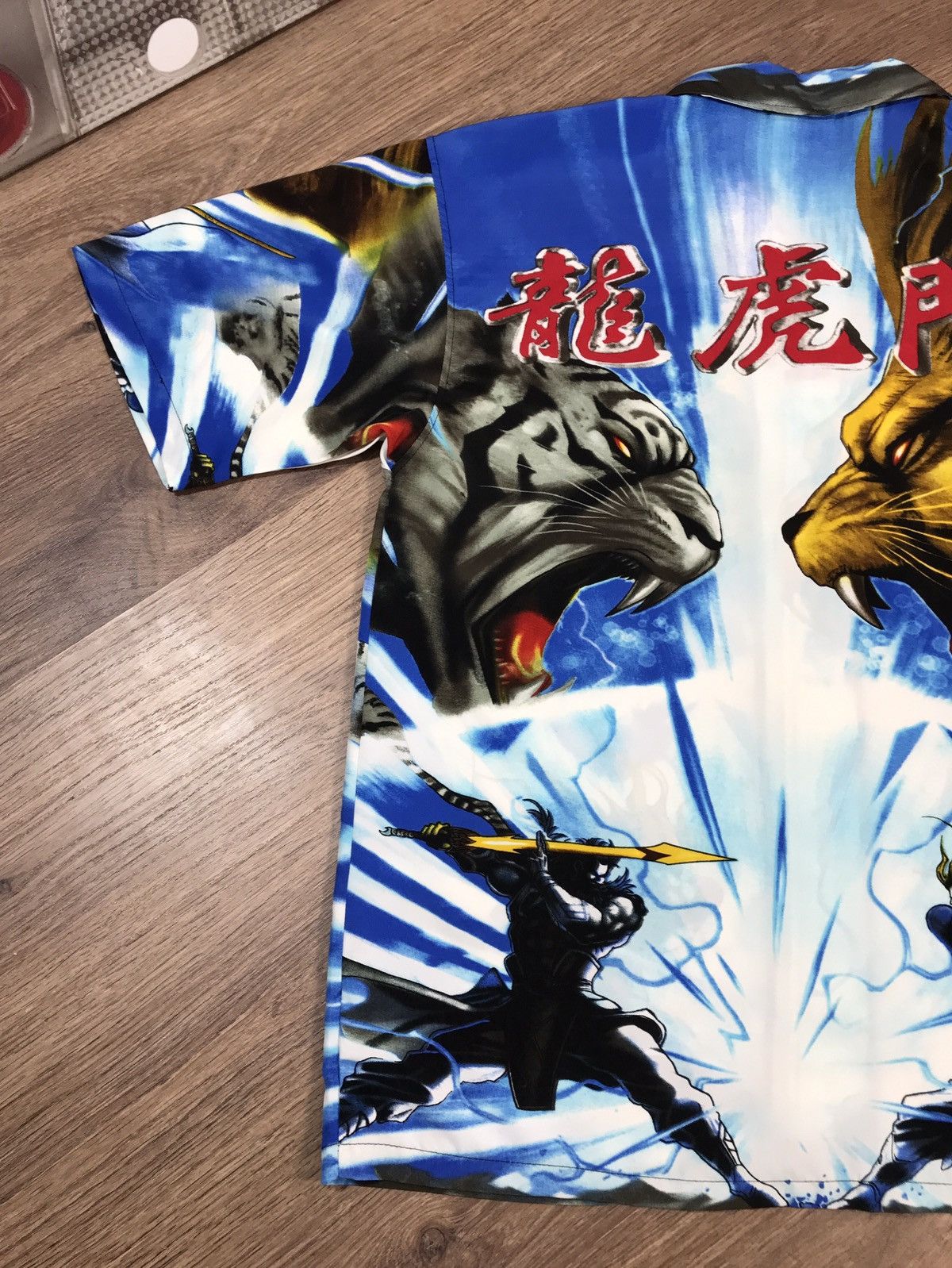 Japanese Brand × Vintage Vintage Y2K La Gate Sports Tiger Samuraij Size US L / EU 52-54 / 3 - 11 Thumbnail