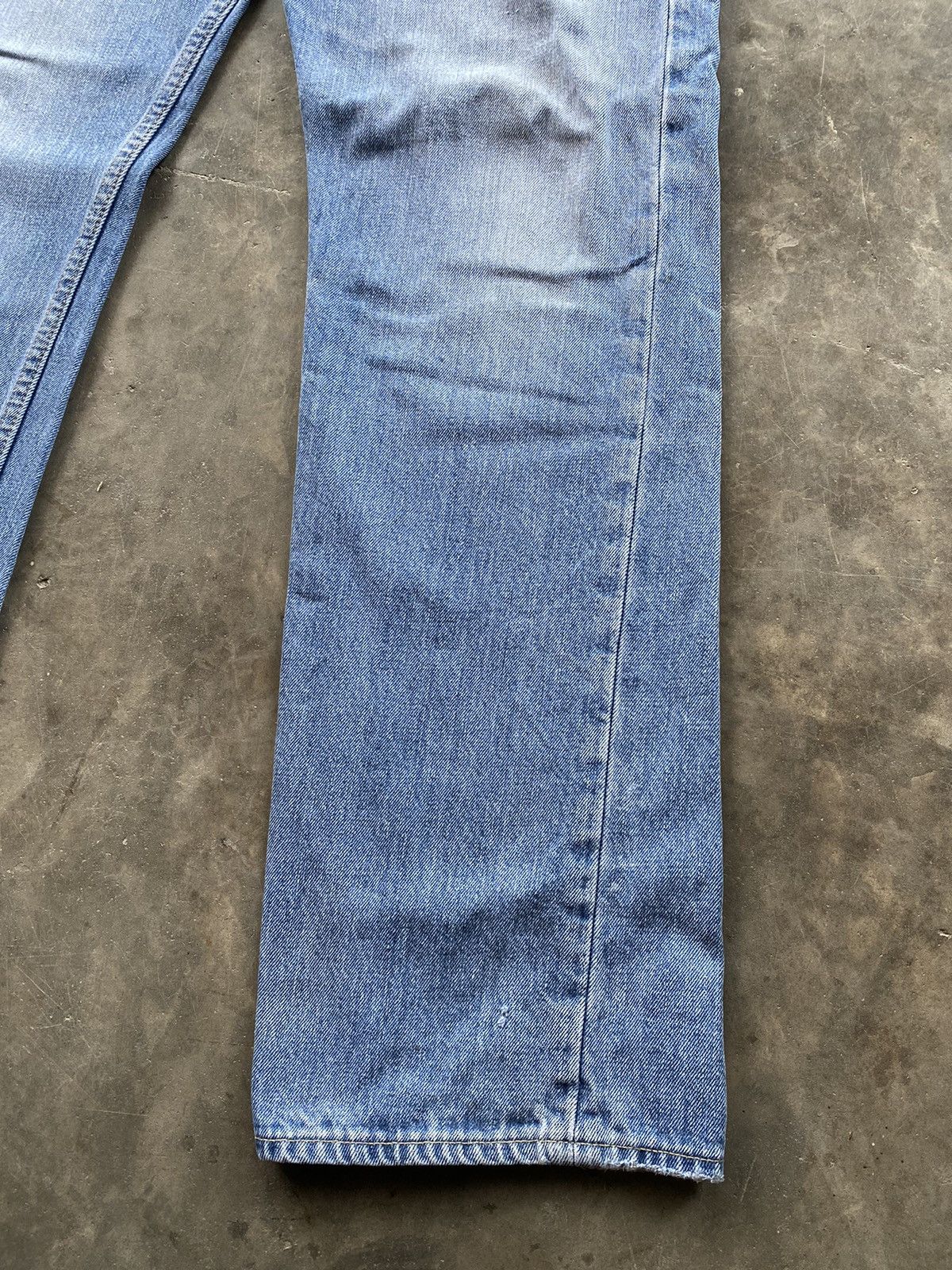 Polo Ralph Lauren Vintage Polo Ralph Lauren Denim Distressed 34x34 Size US 34 / EU 50 - 4 Thumbnail
