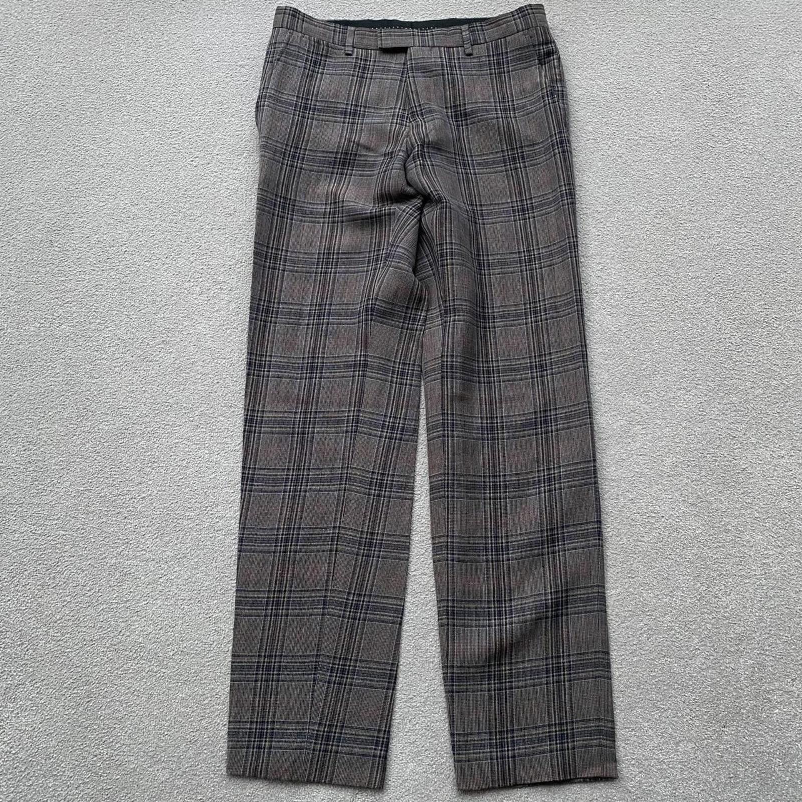 Dries Van Noten Dries Van Noten Plaid Trousers. Size US 30 / EU 46 - 1 Thumbnail
