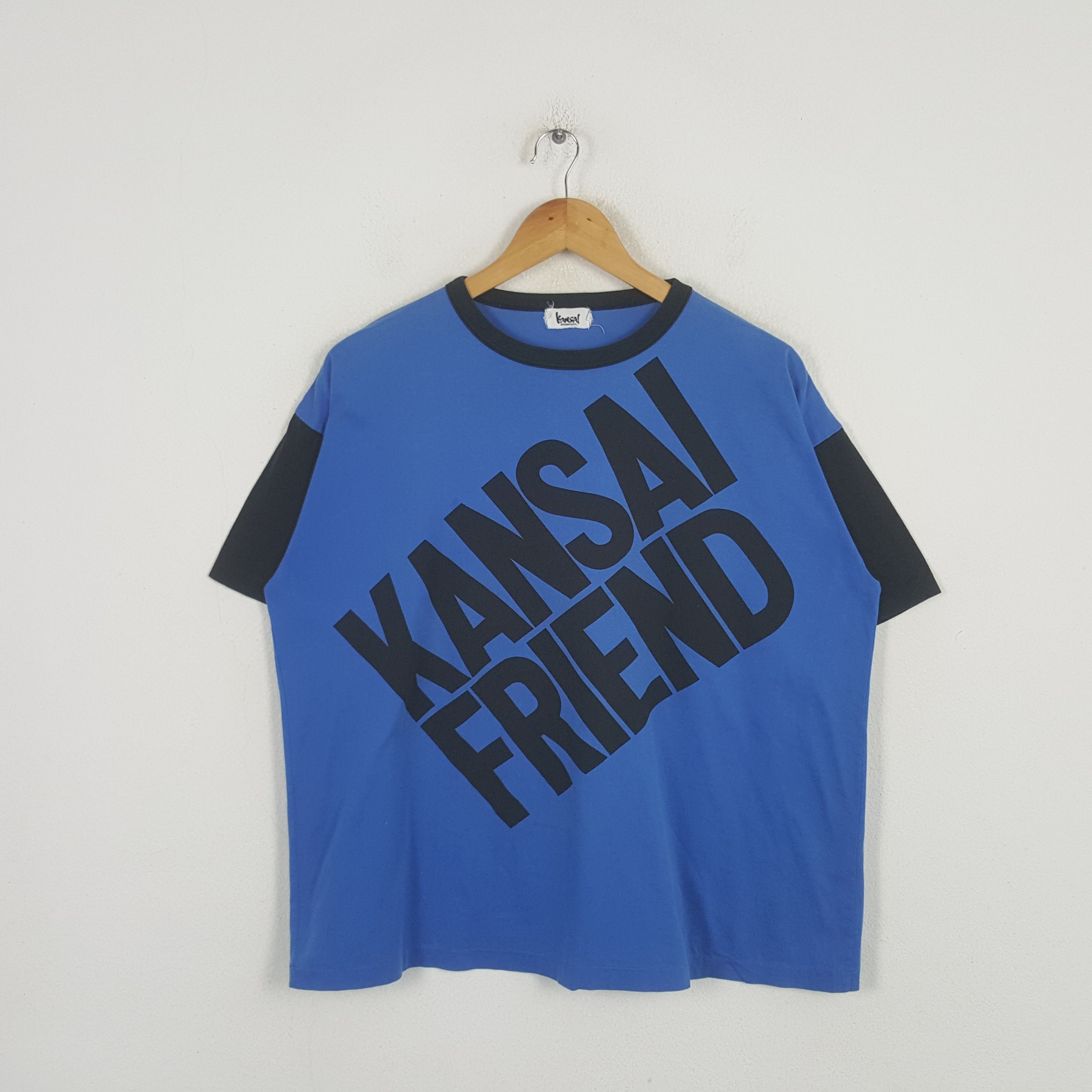 Vintage Kansai Yamamoto Kansai Friend Art Tshirt RR16
