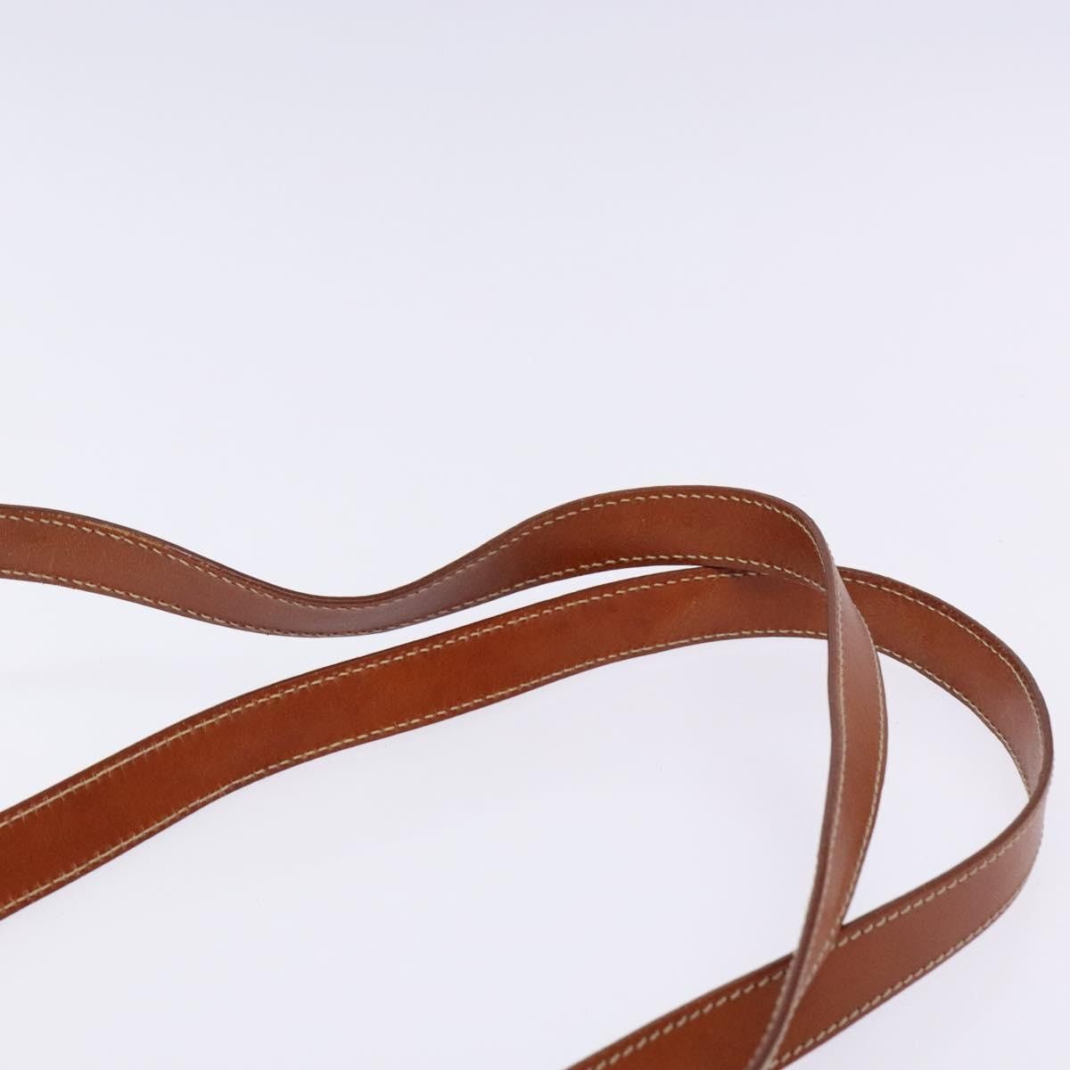 Celine CELINE Macadam Canvas Hand Bag Pvc Leather Brown Gold Size ONE SIZE - 8 Thumbnail