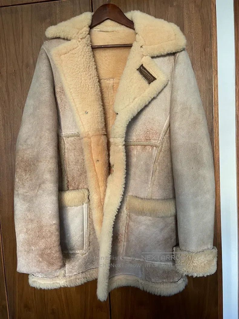 Schott Schott Sheep fur and fur coat leather coat Size US XXS / EU 40 - 7 Thumbnail