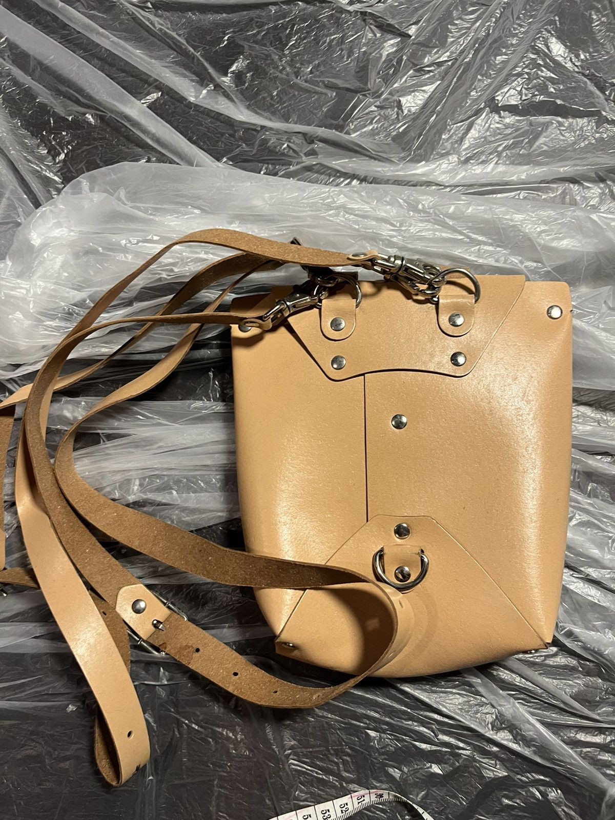 Designer FACHA Leather Backpack Size ONE SIZE - 5 Thumbnail