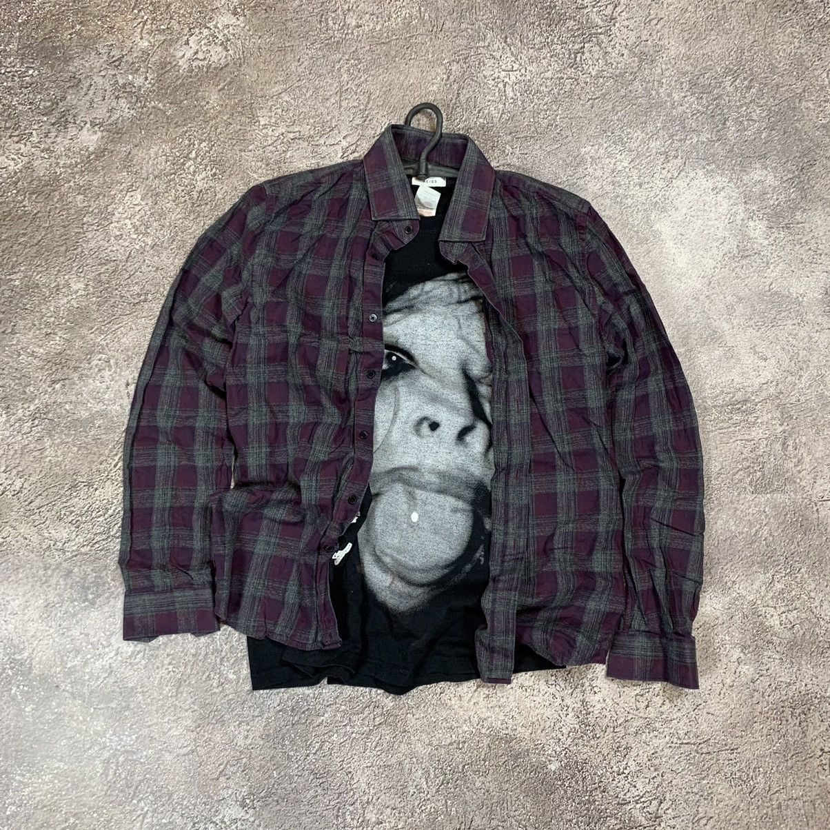 Vintage Vintage 90s Plaid Shirt Oversized Grunge Streetwear Y2K M Size US M / EU 48-50 / 2 - 1 Thumbnail