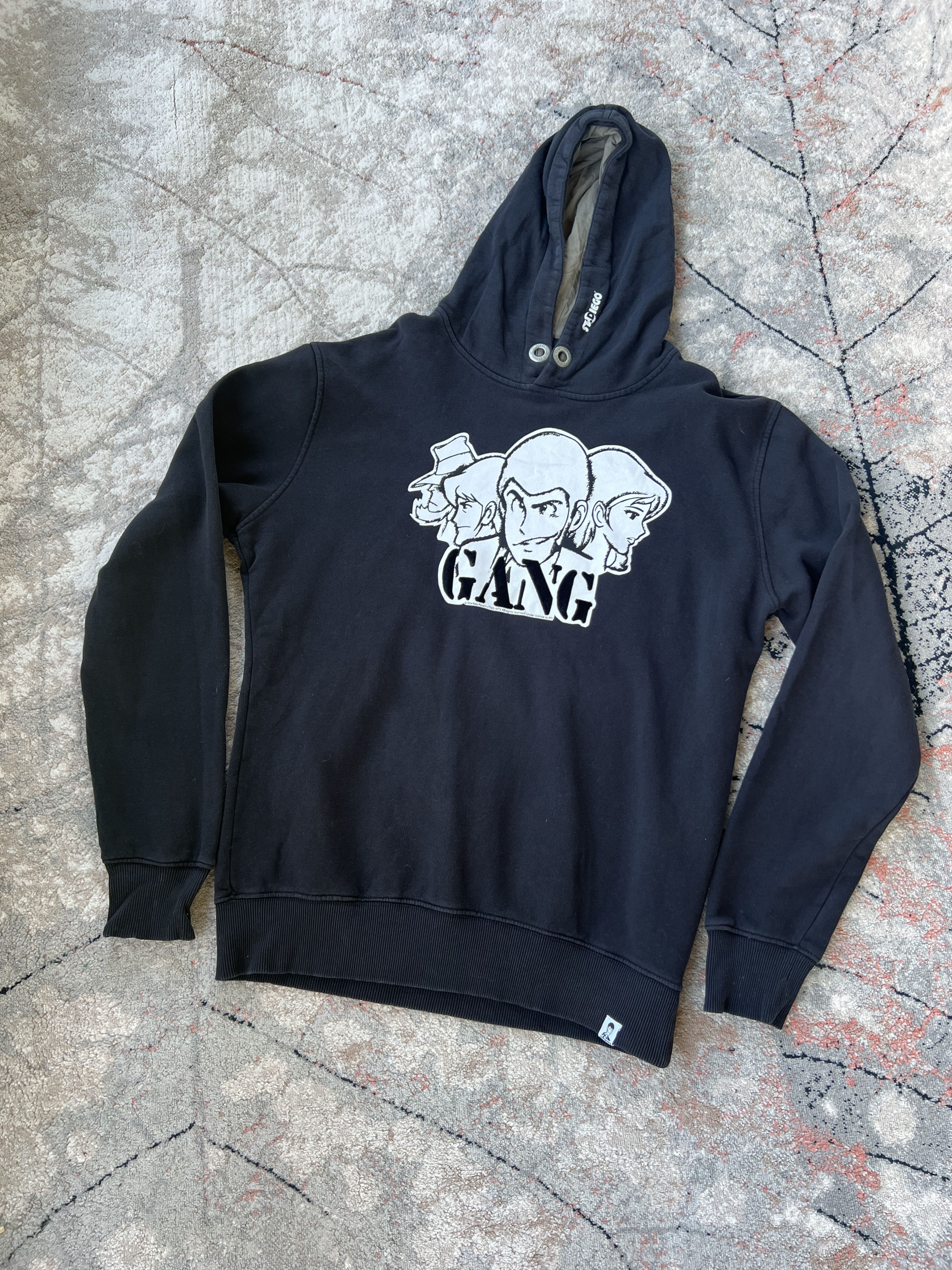 Anime Lupin The 3rn Gang Monkey Punch Hoodie Size US XL / EU 56 / 4 - 1 Thumbnail