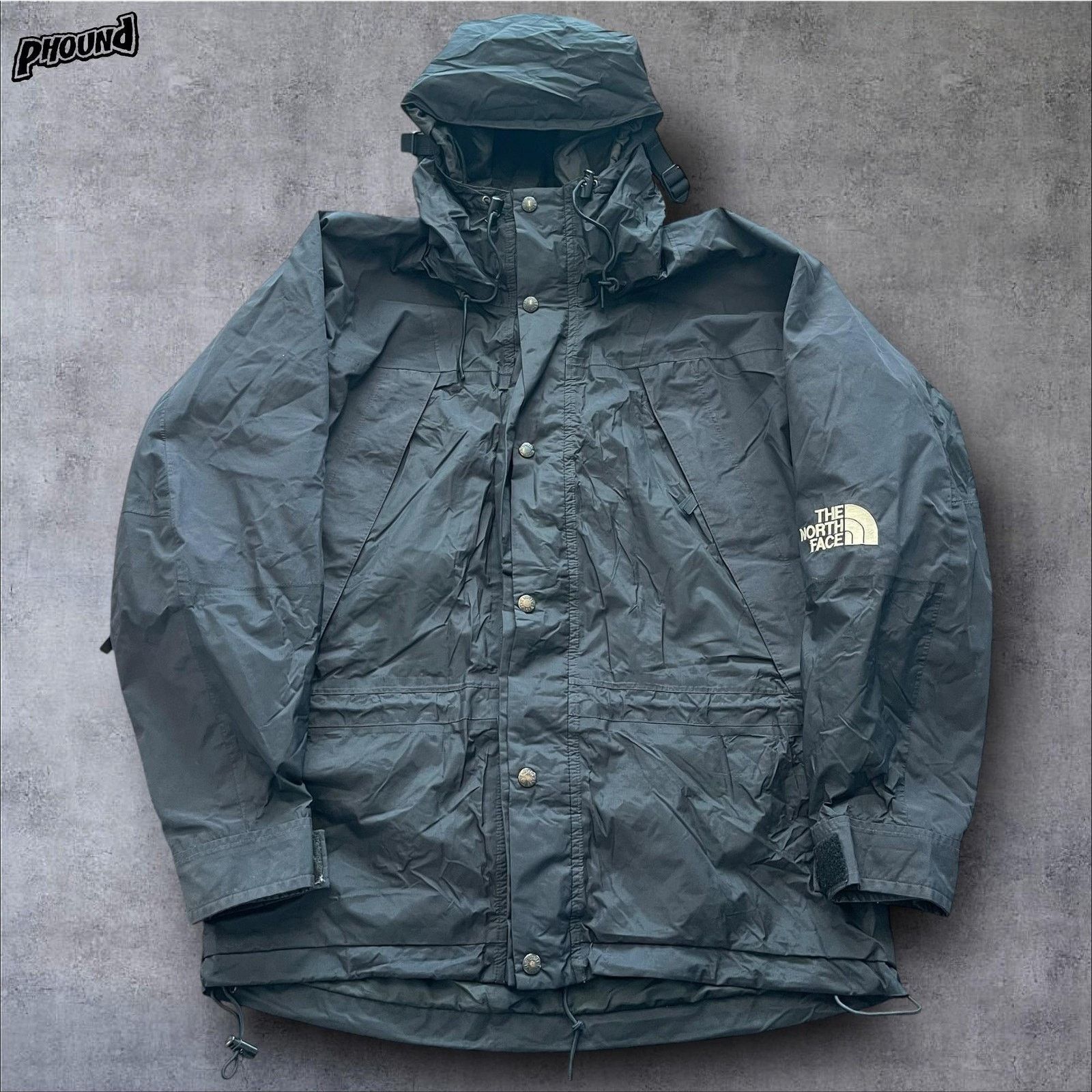 The North Face The North Face Jacket Men S Black Gore-Tex Hooded Waterproof Size US S / EU 44-46 / 1 - 1 Thumbnail