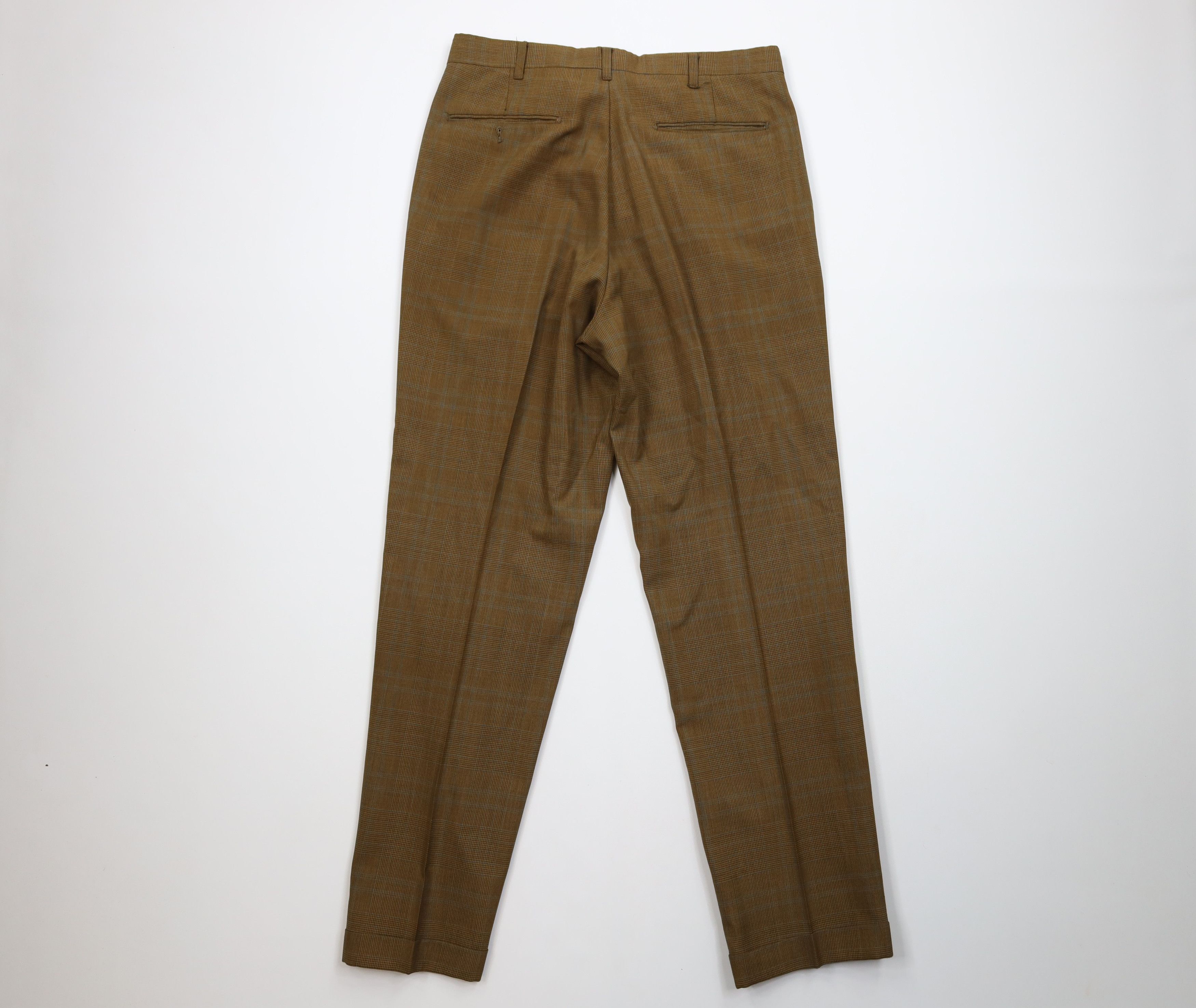 Vintage Vintage 60s Streetwear Houndstooth Plaid Chino Pants USA Size US 32 / EU 48 - 10 Thumbnail