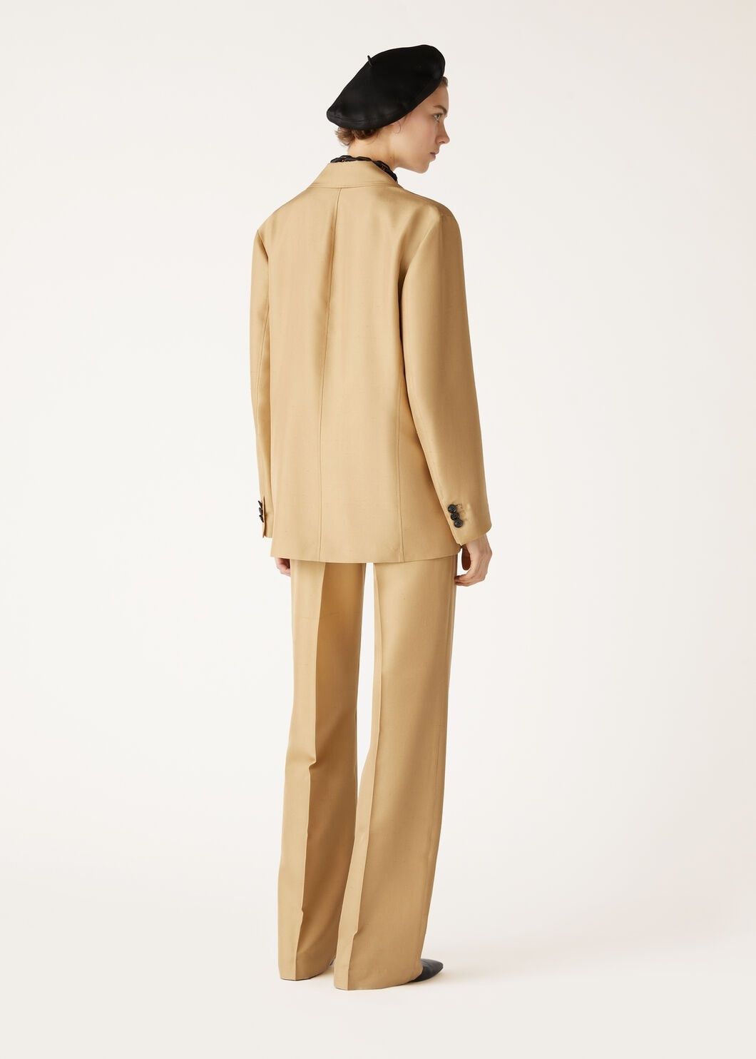 Loro Piana o1srvl11e0825 FAO5127 Matilde Jacket in Gold Size S / US 4 / IT 40 - 5 Thumbnail