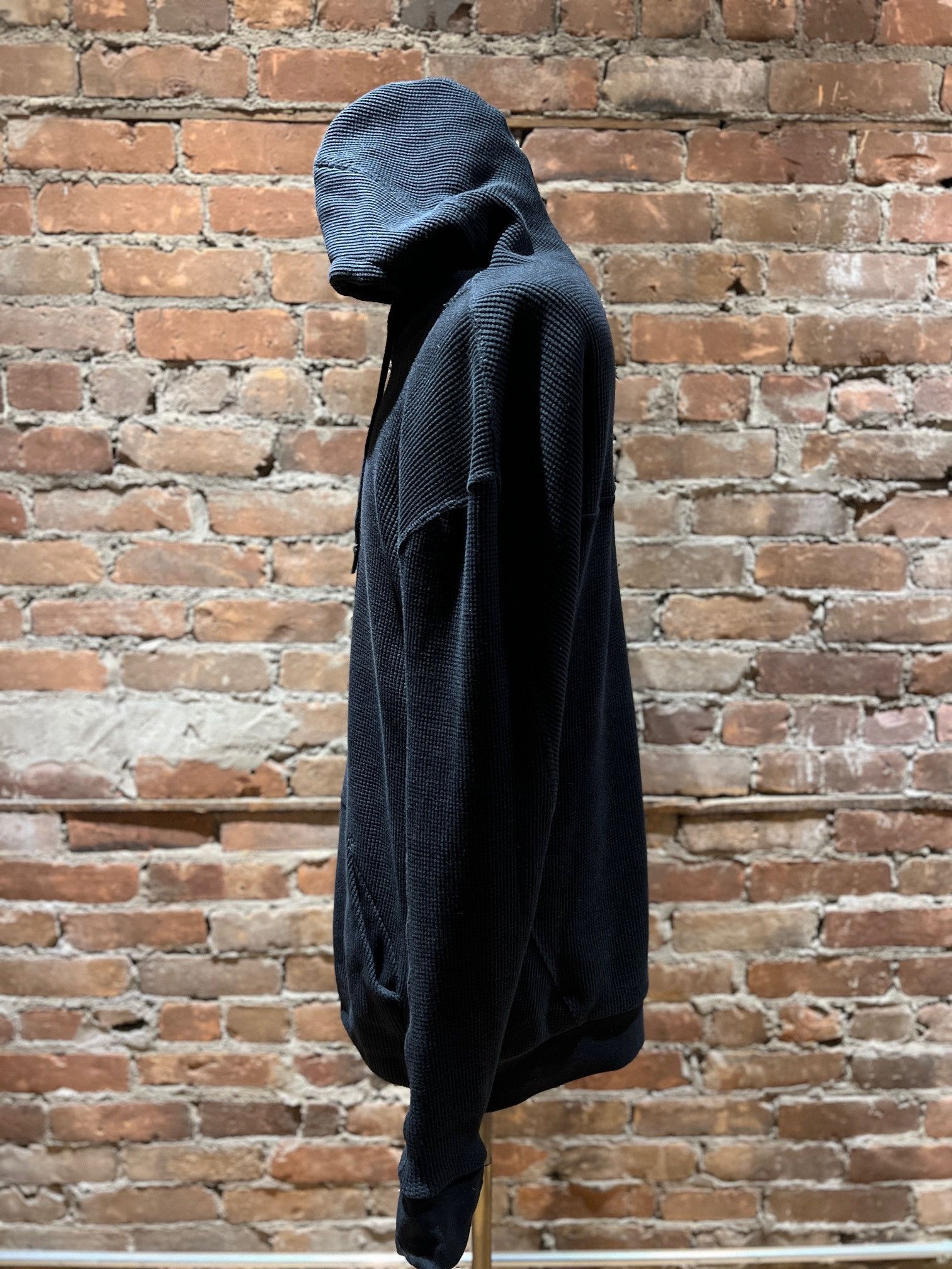 11 By Boris Bidjan Saberi 11 by Boris Bidjan Saberi “SP9” Waffle Knit Hooded Pullover Size US M / EU 48-50 / 2 - 4 Thumbnail