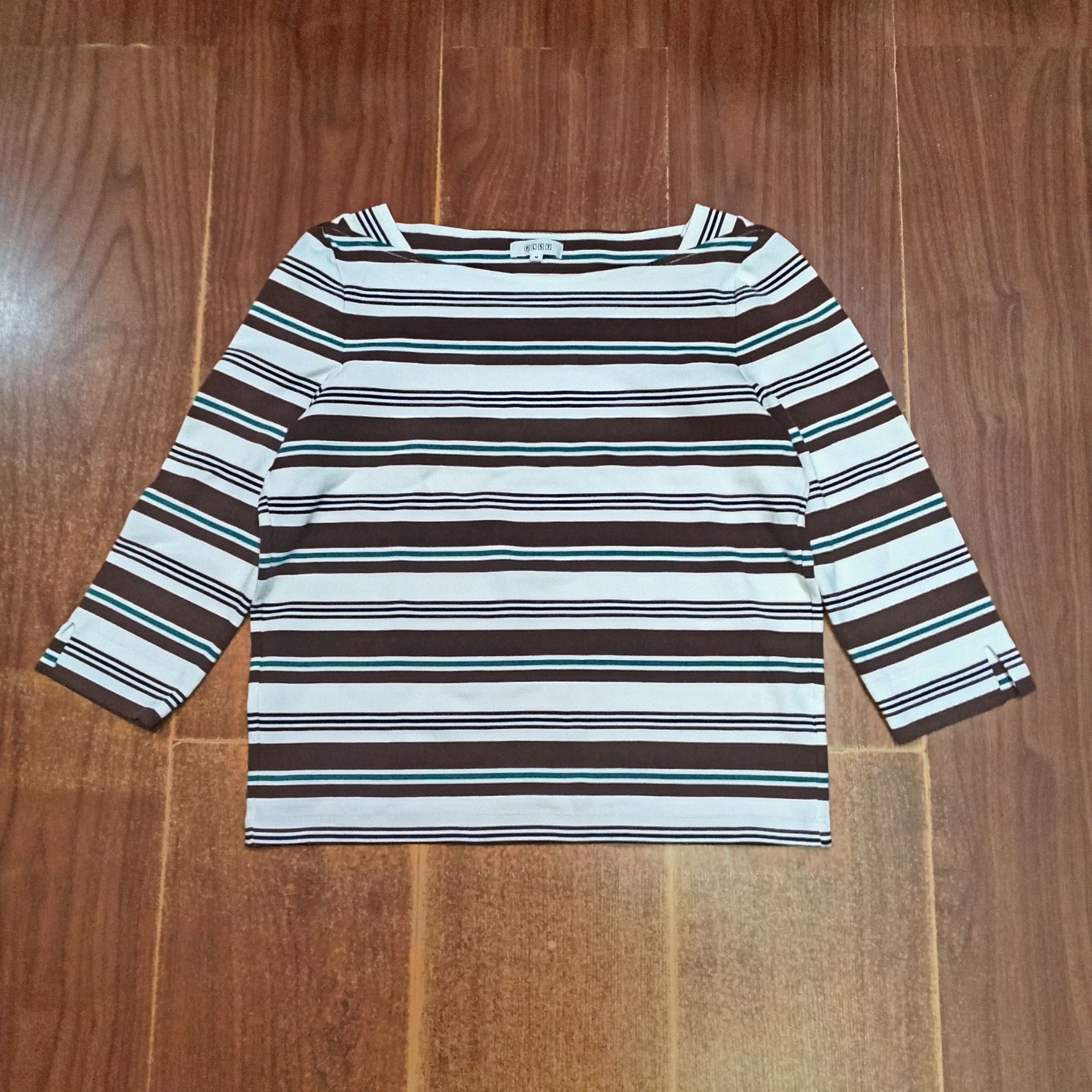 Issey Miyake Issey Miyake PLST stripe Longsleeve Size M / US 6-8 / IT 42-44 - 1 Thumbnail