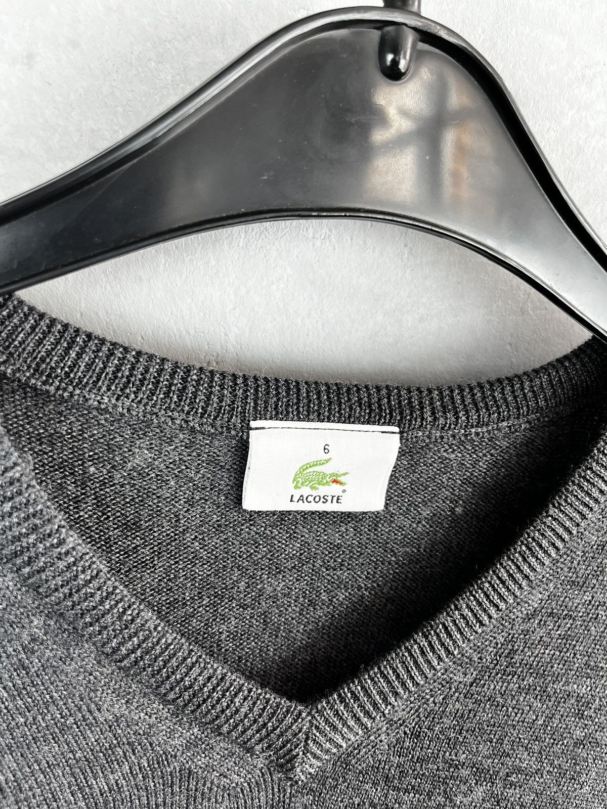 Lacoste × Vintage Lacoste pullover sweater Size US XL / EU 56 / 4 - 3 Thumbnail