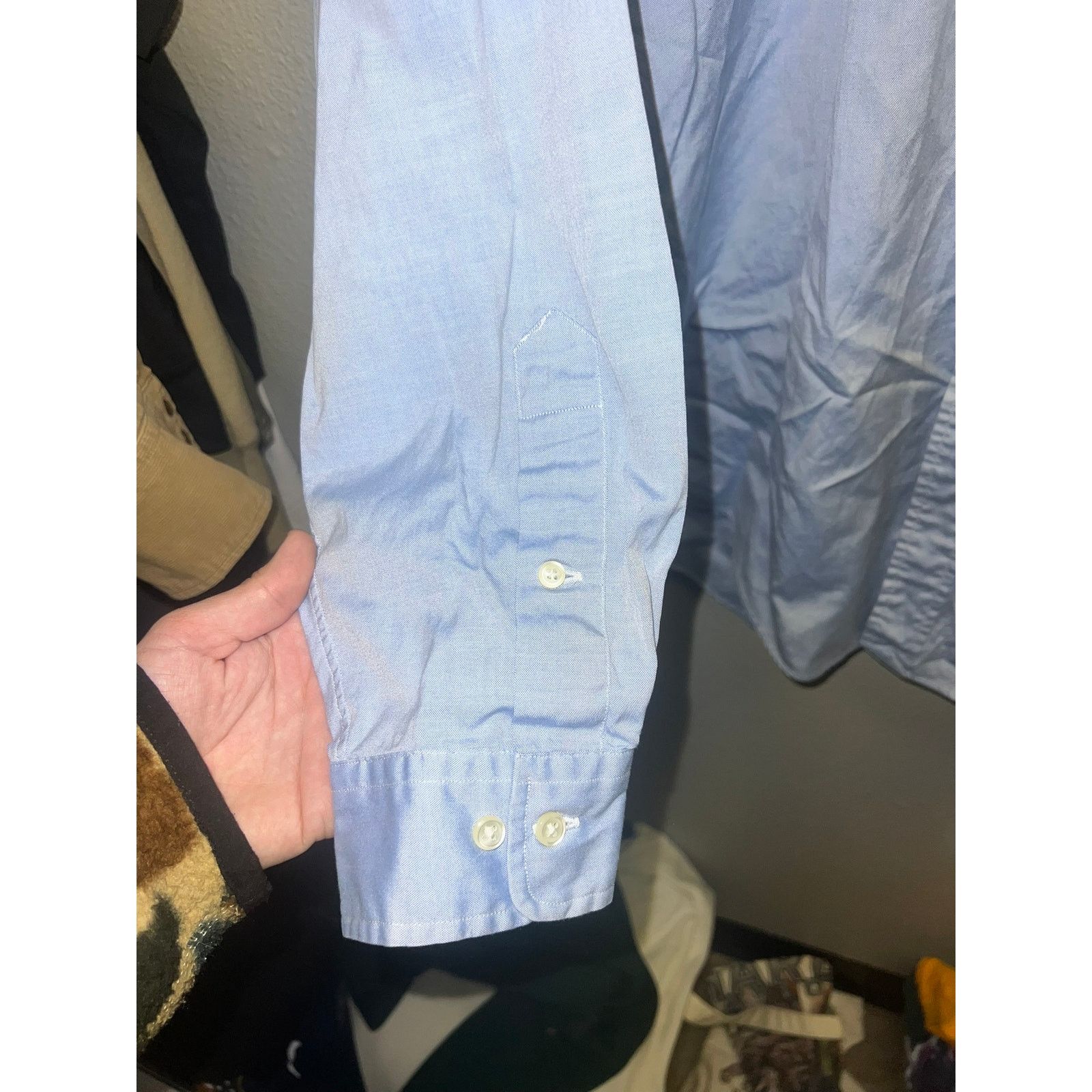 Ralph Lauren Vintage Ralph Lauren Yarmouth Button Up Shirt 16 34/35 XL Size US XL / EU 56 / 4 - 4 Thumbnail