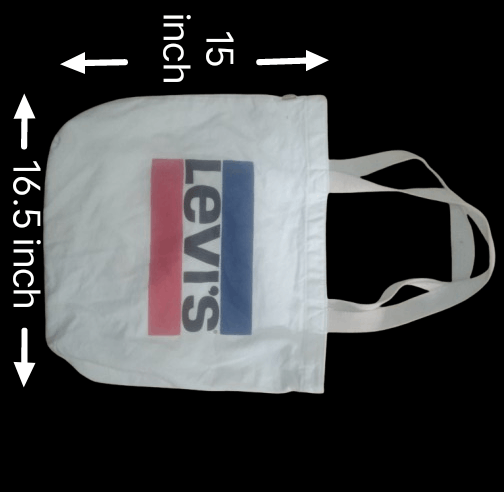Levi's Levi's sportswear logo canvas tote bag Size ONE SIZE - 9 Thumbnail