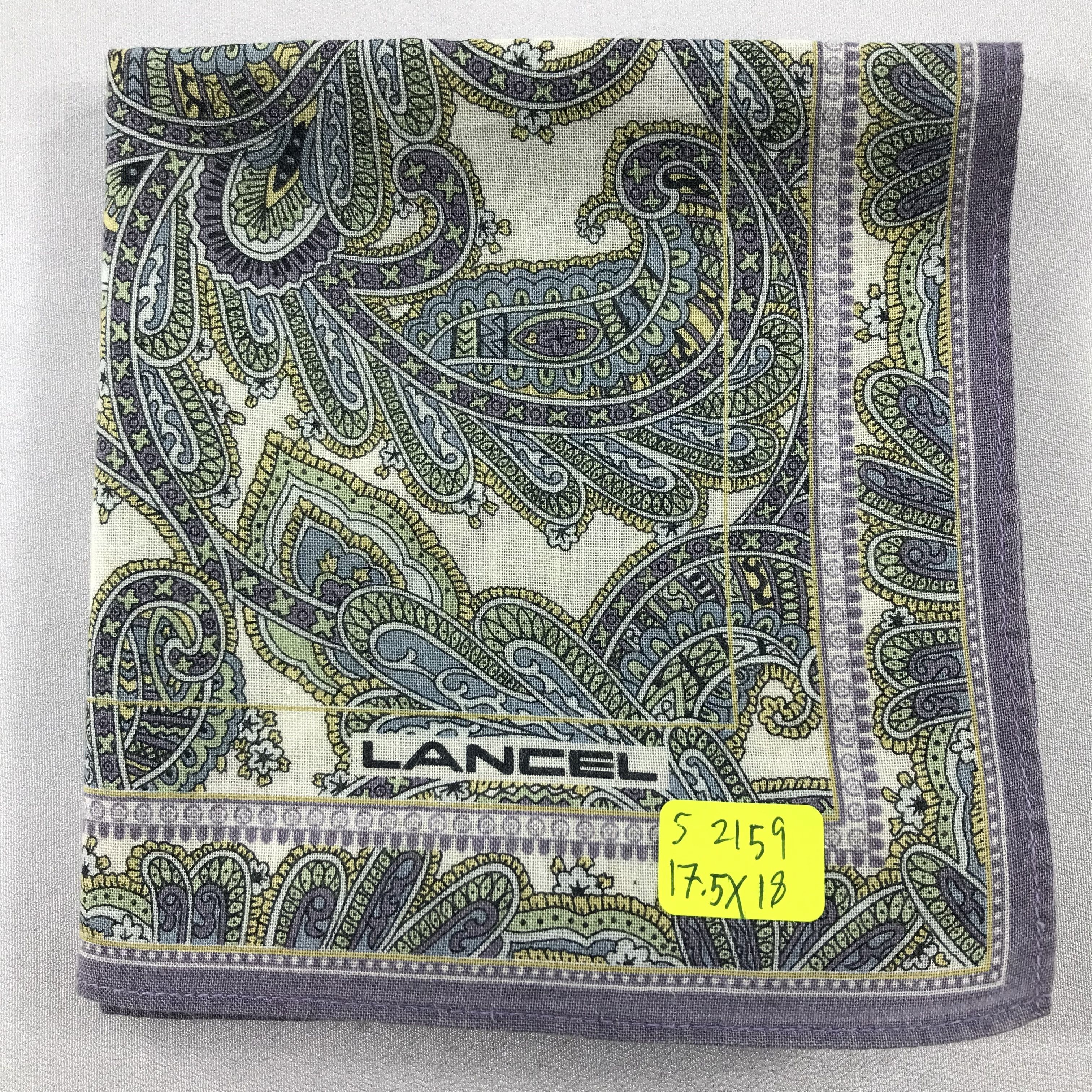 Lancel × Vintage Lancel Bandana / Handkerchief / Neckerchief - S2159 Size ONE SIZE - 5 Thumbnail