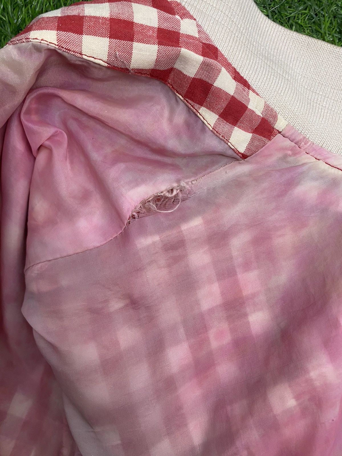 Vintage Vintage 1993 James Dean Gingham Bomber Jacket Size US M / EU 48-50 / 2 - 23 Thumbnail
