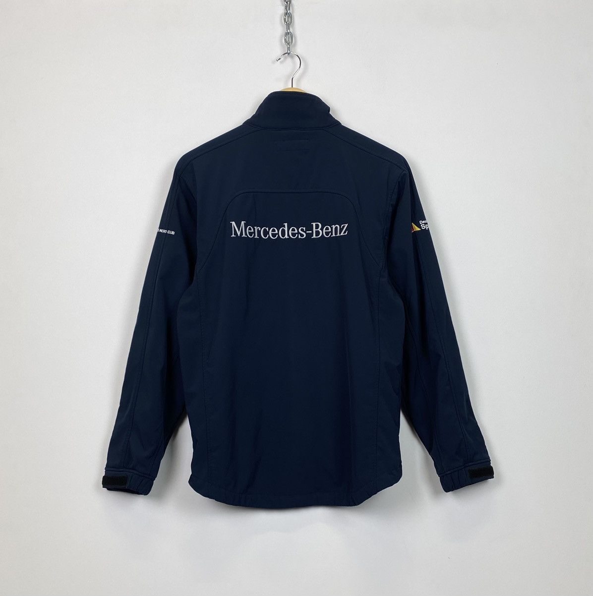 Mercedes-Benz Vintage James & Nicholson Mercedes-Benz Racing Jacket Blue Size US S / EU 44-46 / 1 - 14 Thumbnail