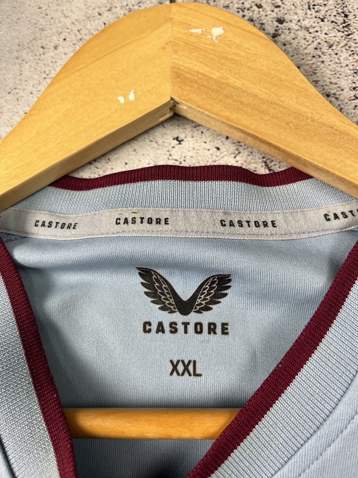 Castore Castore Fc Aston Villa Away 2022/2023 Soccer Jersey Football Size US XXL / EU 58 / 5 - 4 Thumbnail