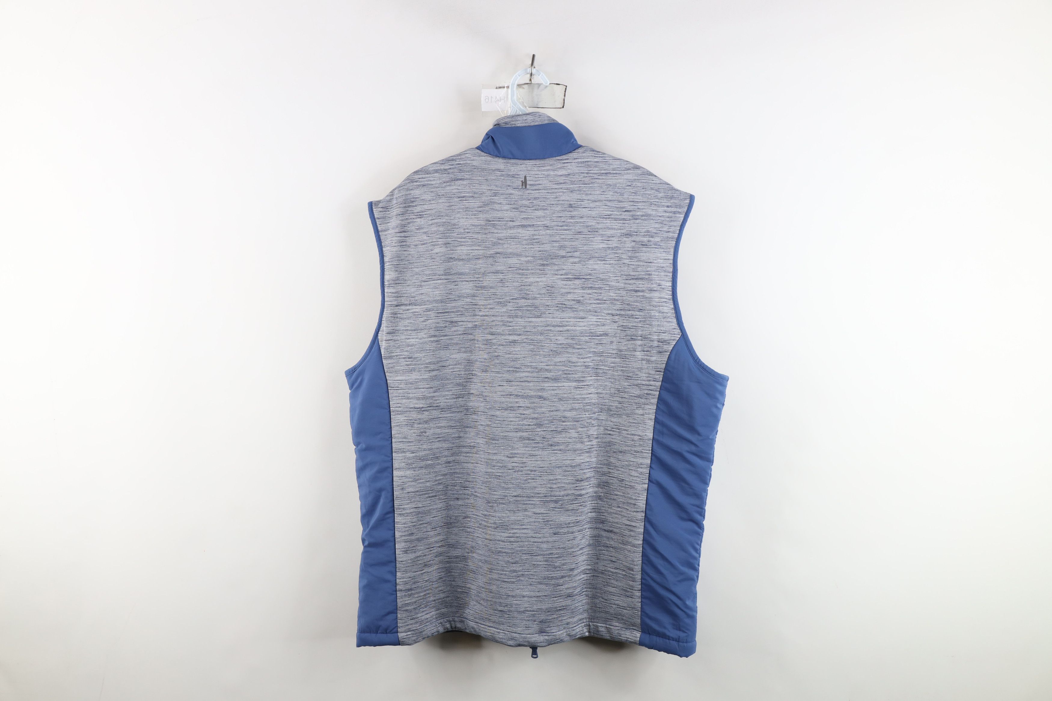 johnnie-O New Johnnie O Full Zip Golfing Puffer Vest Jacket Blue Size US XL / EU 56 / 4 - 12 Thumbnail