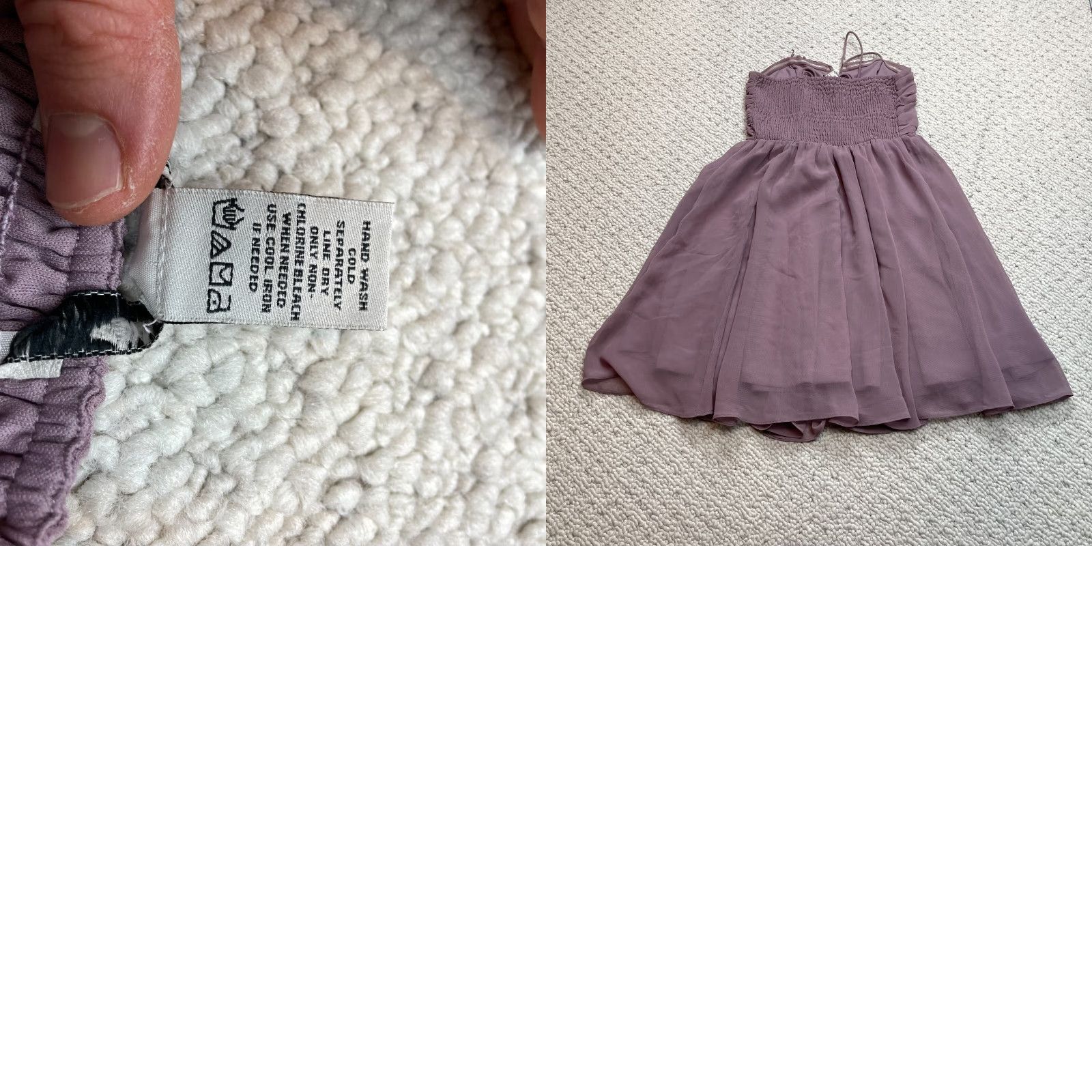 Vintage American Rag Cie Dress Womens Small Light Purple Sleeveless Gown Shift Stretch Midi Casual Party/Cocktail Size S / US 4 / IT 40 - 8 Thumbnail