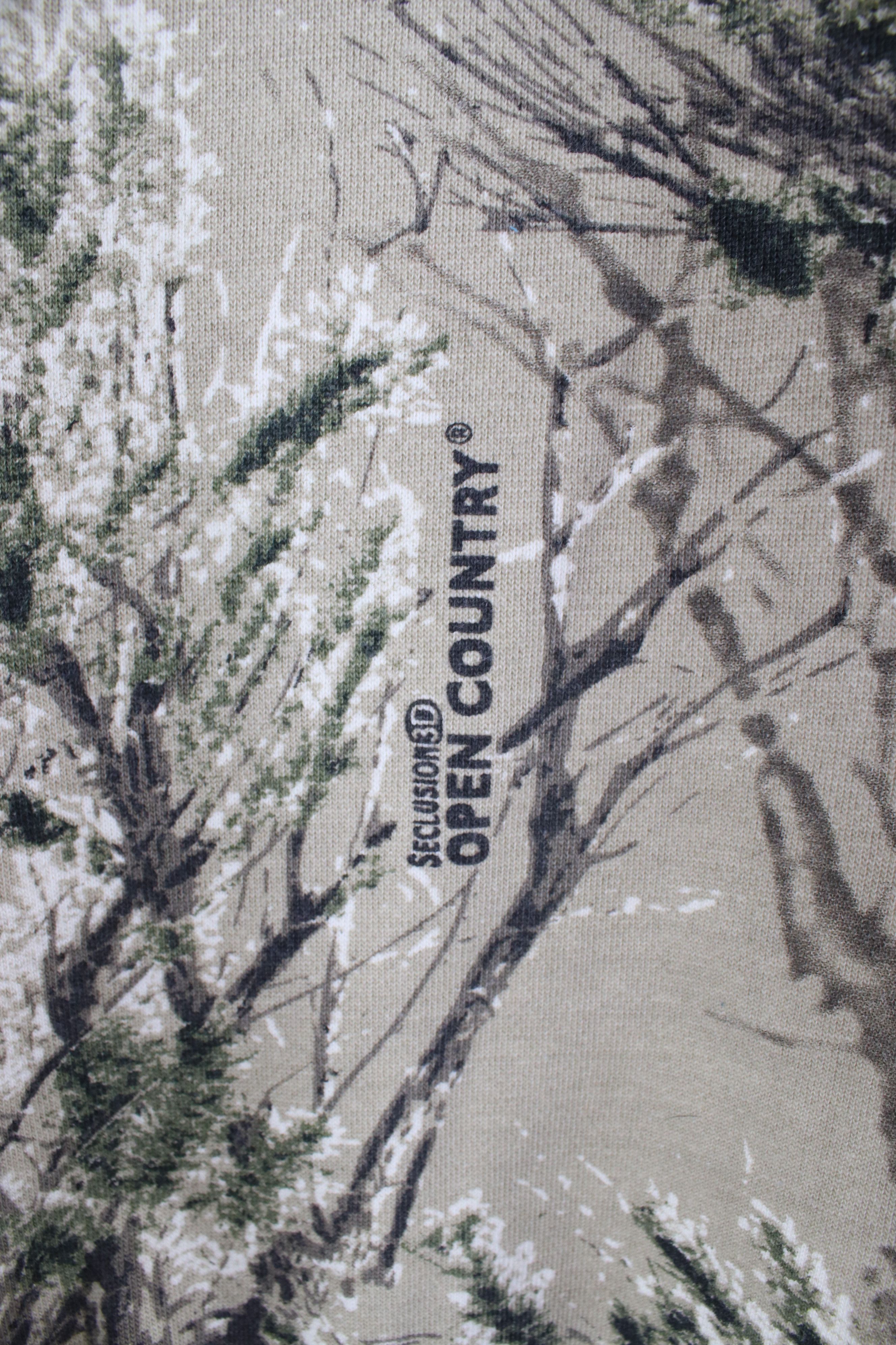 Cabelas × Vintage Vintage Cabelas Spell Out Camouflage Full Zip Hoodie Size US M / EU 48-50 / 2 - 11 Thumbnail