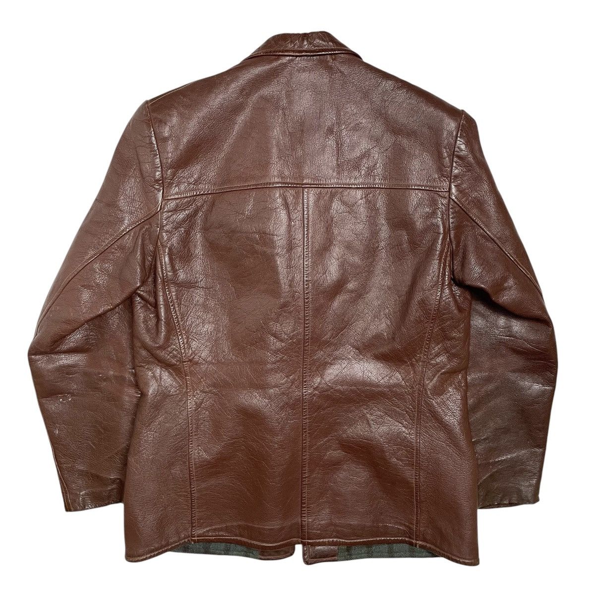 Vintage 1940s Swedish Goatskin Jacket - M/L Size US L / EU 52-54 / 3 - 3 Thumbnail