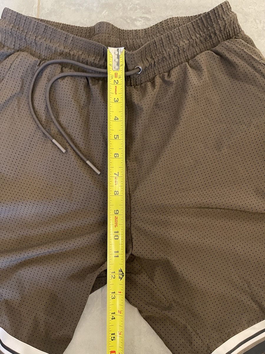 Alo Alo Brown Key Mesh Basketball Short Size US 32 / EU 48 - 9 Thumbnail
