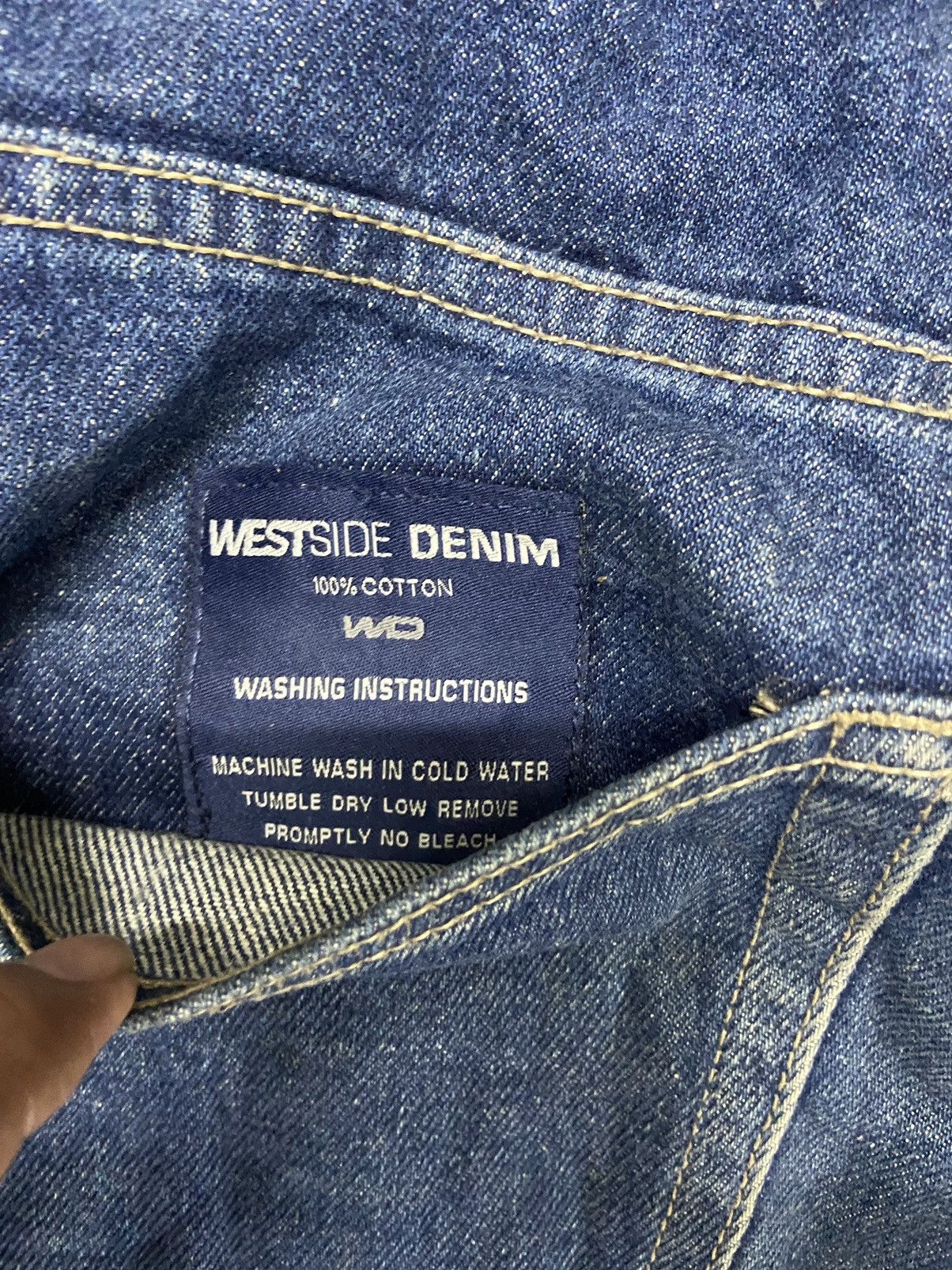 JNCO 🔥 Baggy🔥Vintage Westside Denim jeans baggy street wear Size US 31 - 12 Thumbnail