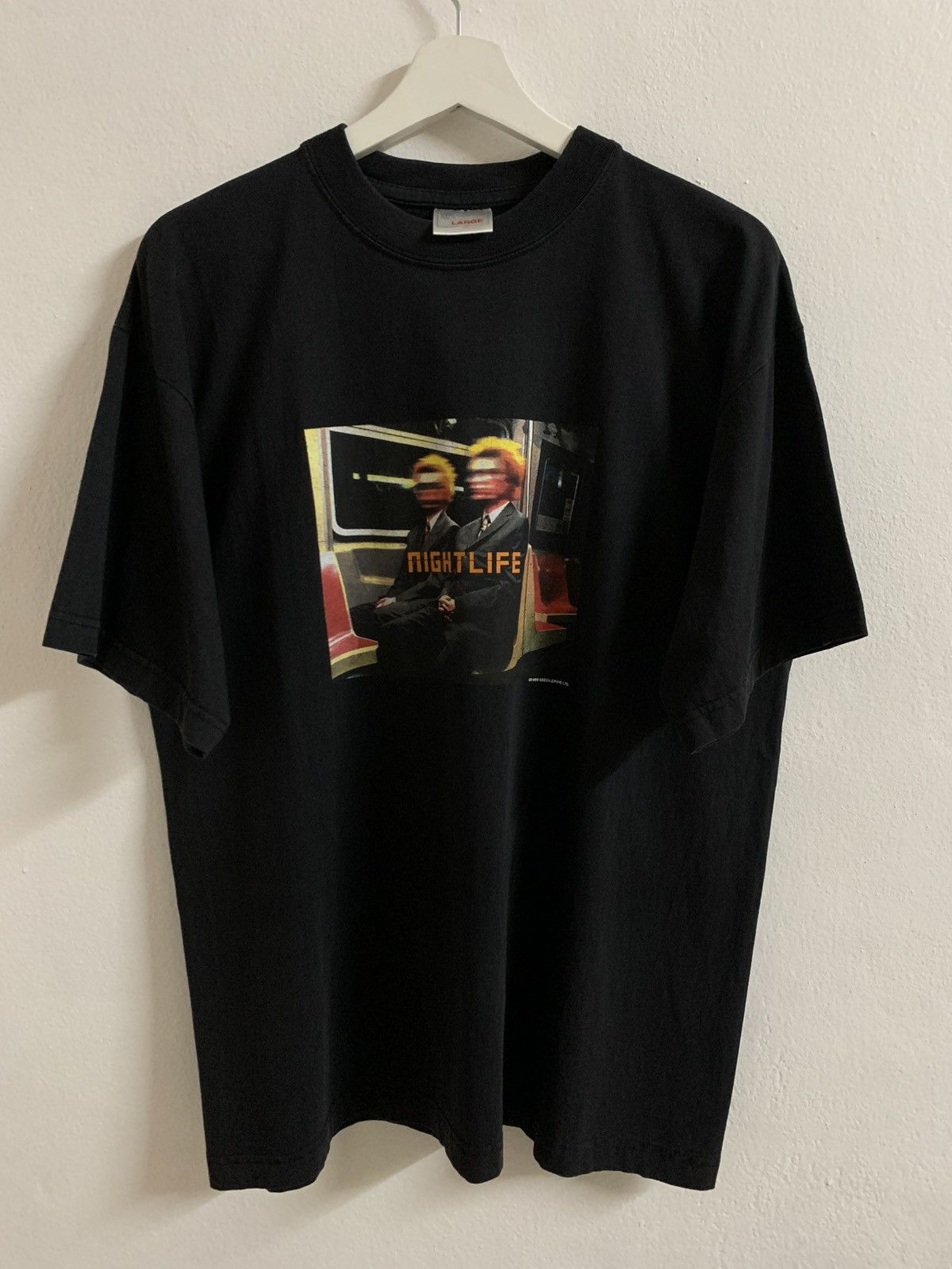 Band Tees Pet Shop Boys Night Life 1999 Size US L / EU 52-54 / 3 - 5 Thumbnail