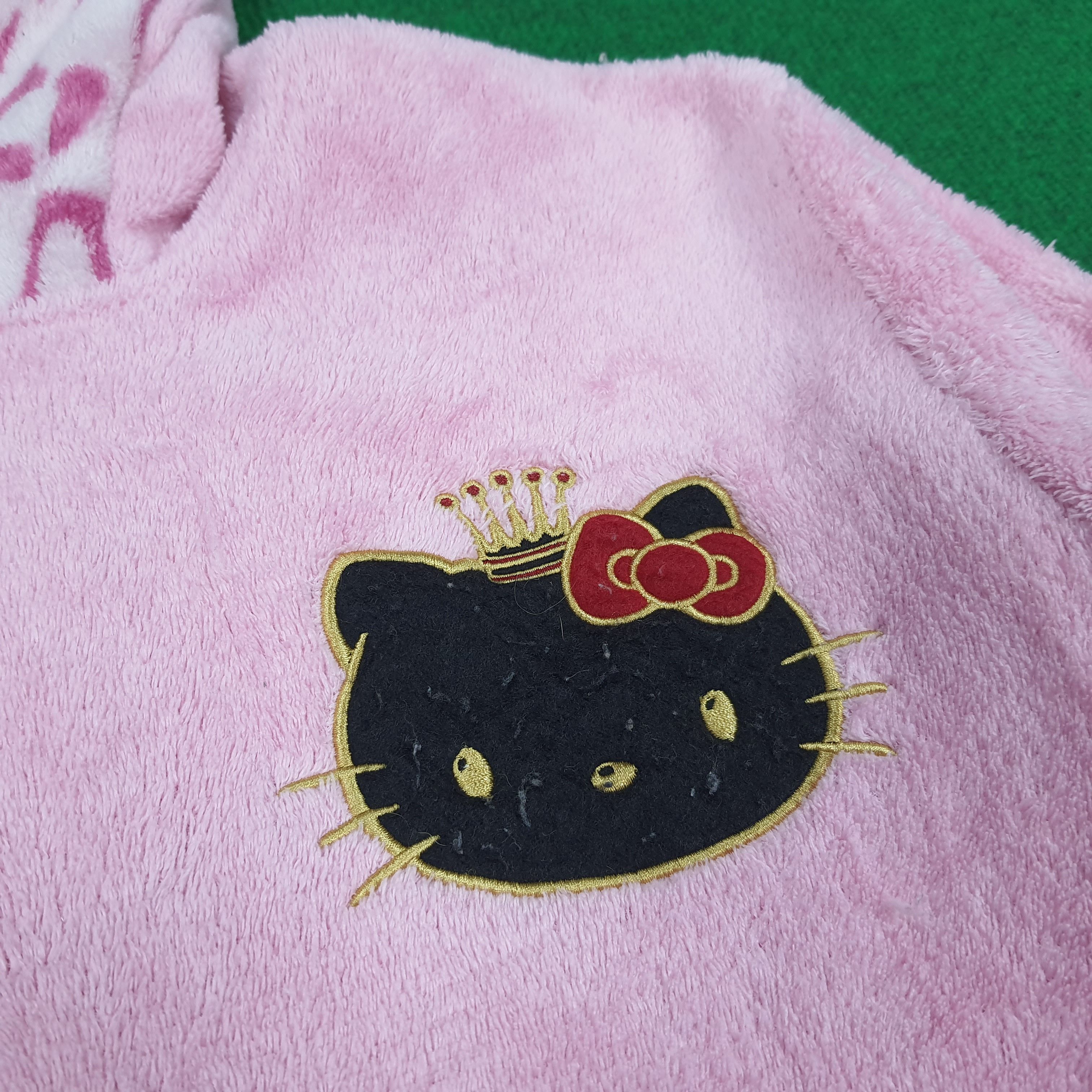 Japanese Brand × Vintage Vintage Hello Kitty Limited Edition Zipper Fleece Hoodie Size S / US 4 / IT 40 - 4 Thumbnail