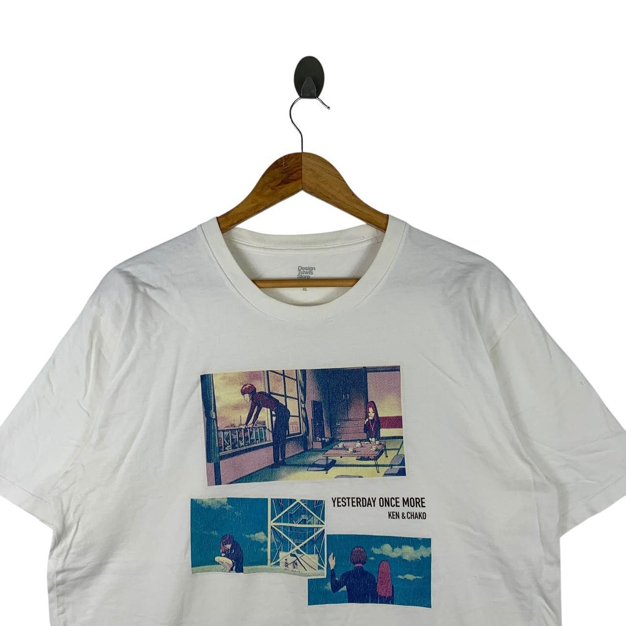Anime CRAYON SHIN CHAN Ken & Chako Antagonist Tee Shirt Top Movie Size US XL / EU 56 / 4 - 2 Thumbnail