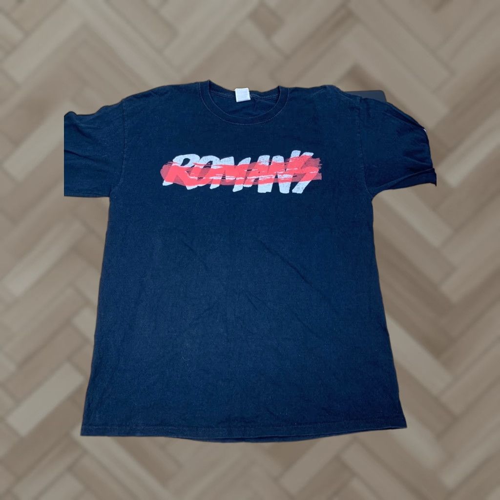 Fruit Of The Loom VINTAGE Fruit Of The Loom Romans Let’s That This World Together T-Shirt Black Size L Mens Size US L / EU 52-54 / 3 - 1 Thumbnail