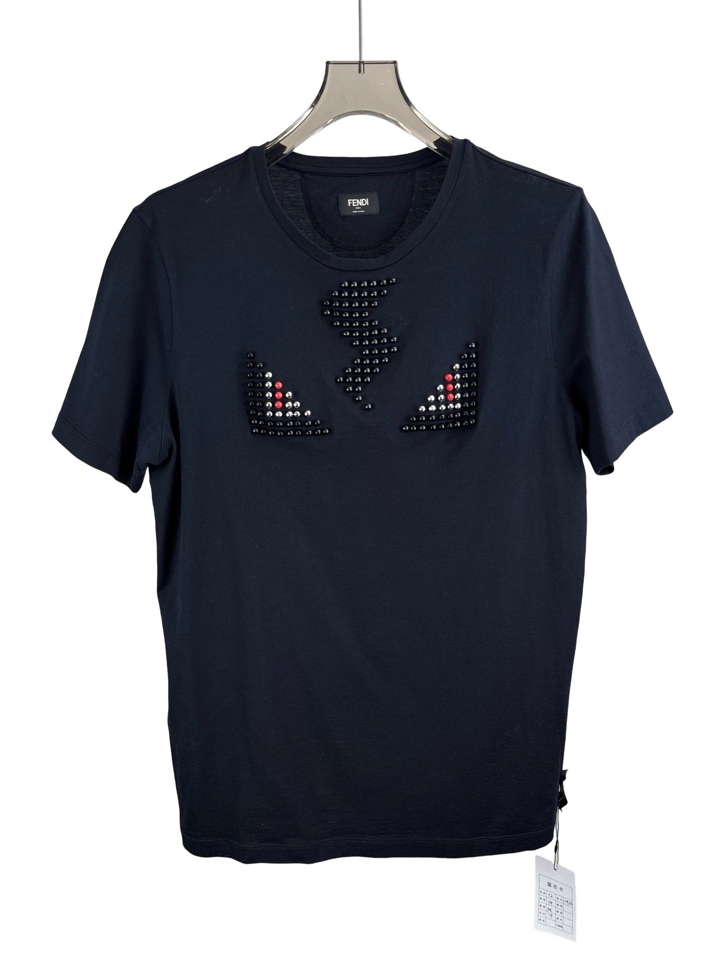 Fendi Fendi Monster Eyes Zip T Shirt | Grailed