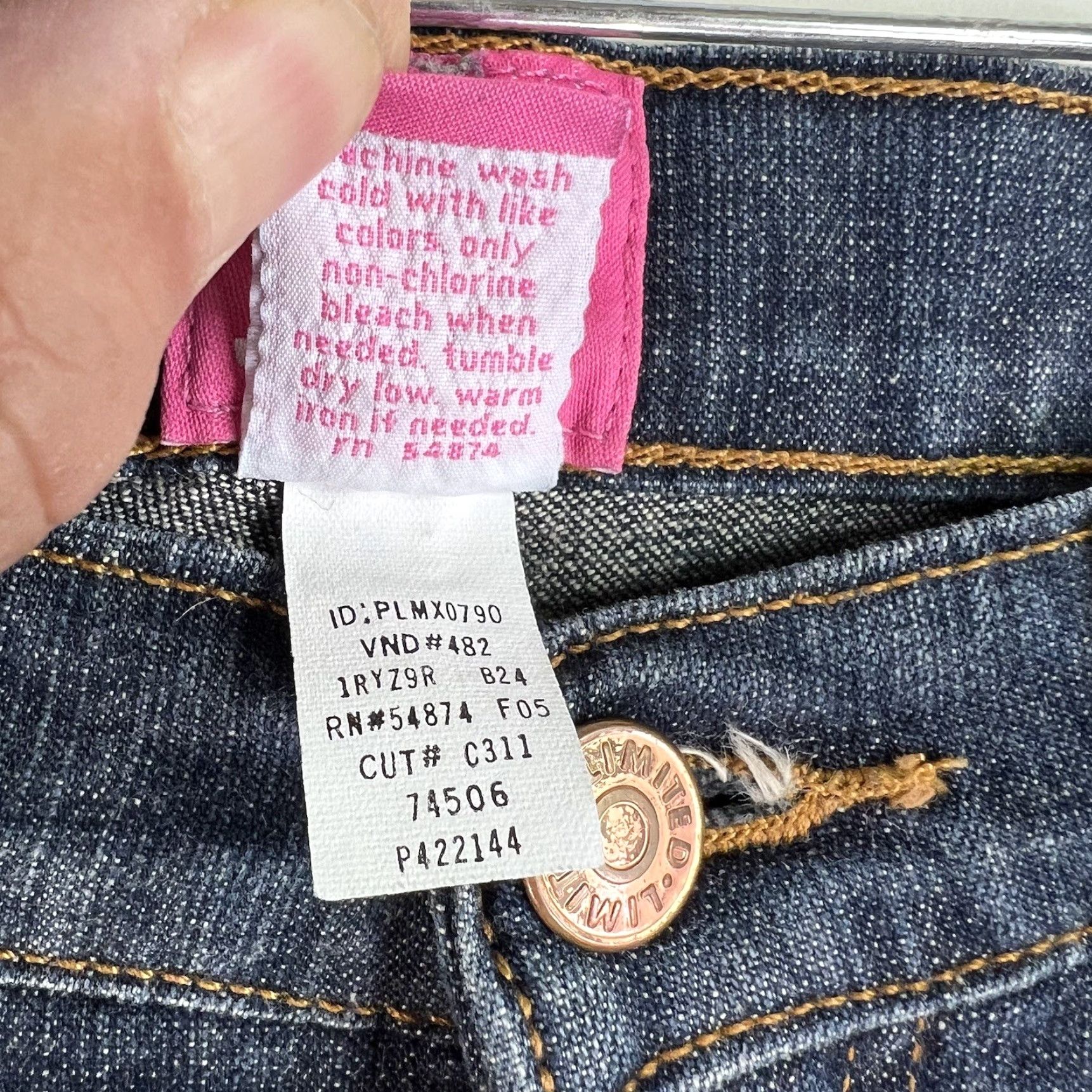 Drew Drew Jeans Denim Straight Leg Women's Size 4 Blue 30X33 Size 27" / US 4 / IT 40 - 5 Thumbnail