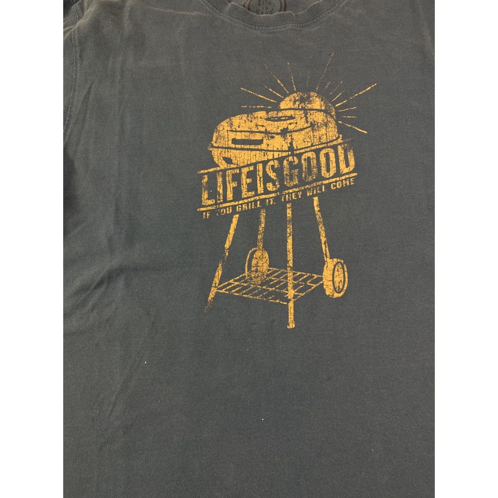 Life is Good Life is Good Long Sleeve Shirt Size L Blue Classic Fit Men T-Shirt Size US L / EU 52-54 / 3 - 4 Thumbnail