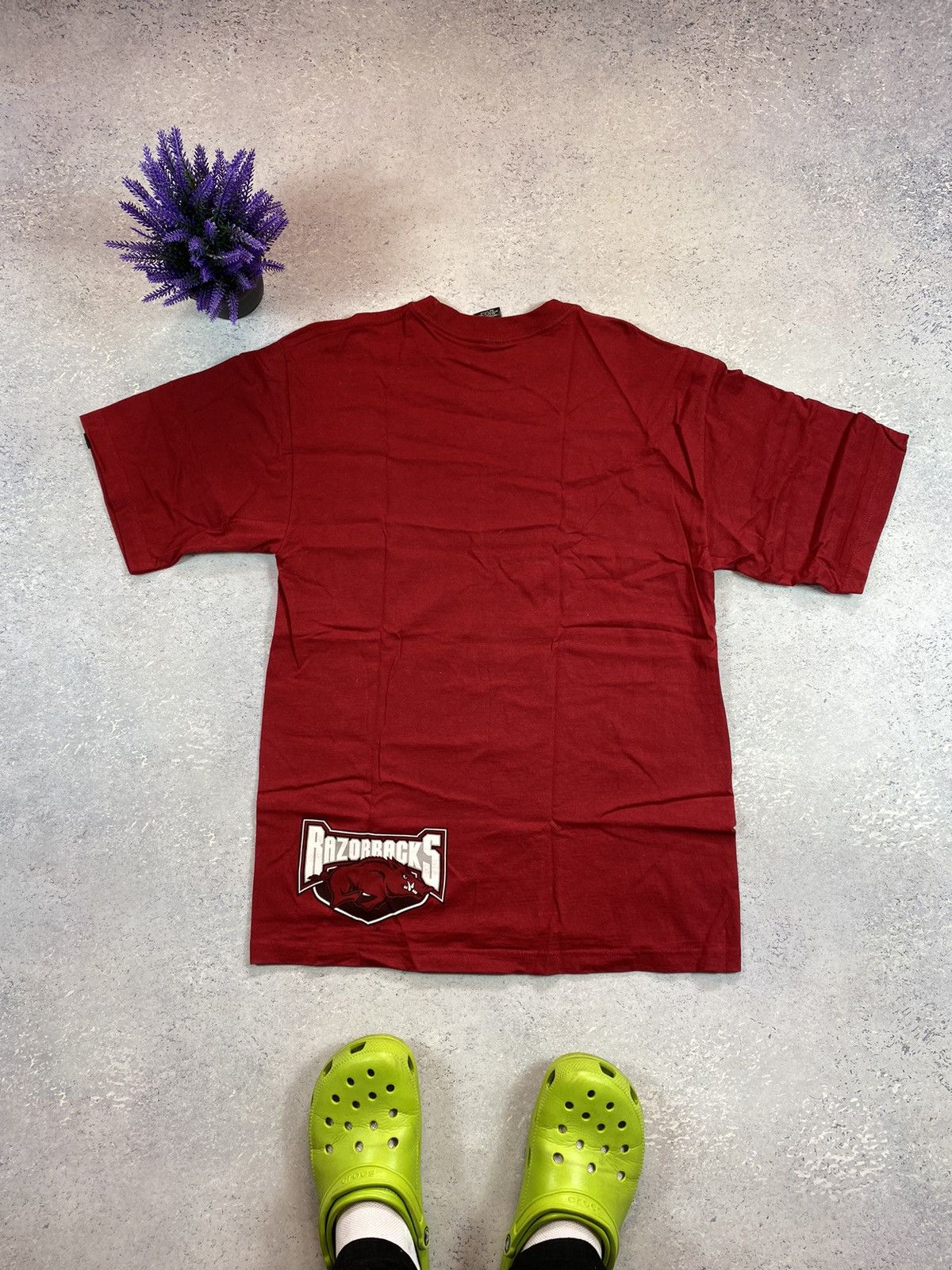 NFL × Vintage Vintage Arkansas Razorbacks Men’s T-shirt Size Medium Size US M / EU 48-50 / 2 - 7 Thumbnail