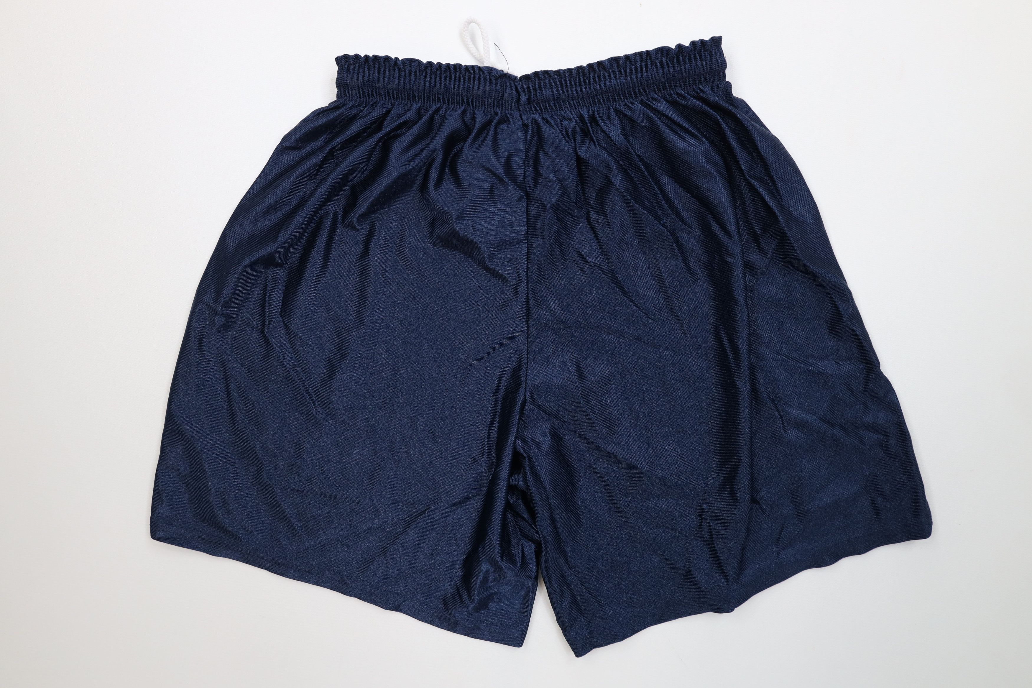 Vintage Vintage 90s Streetwear Nylon Basketball Gym Shorts Blue USA Size US 30 / EU 46 - 7 Thumbnail