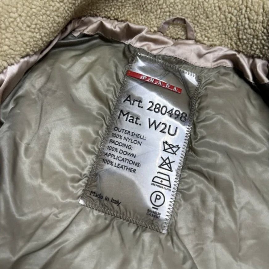 Prada Prada Fur Collar Puffer Jacket Size US S / EU 44-46 / 1 - 2 Thumbnail