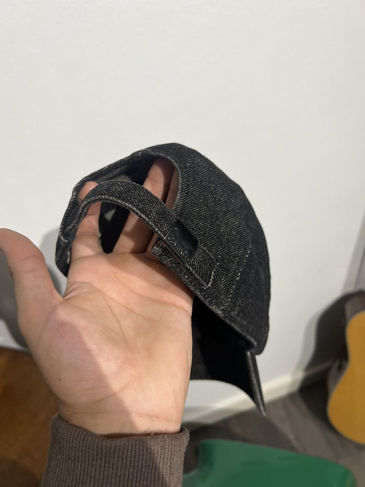 Calvin Klein Calvin Klein washed black denim hat Size ONE SIZE - 2 Thumbnail