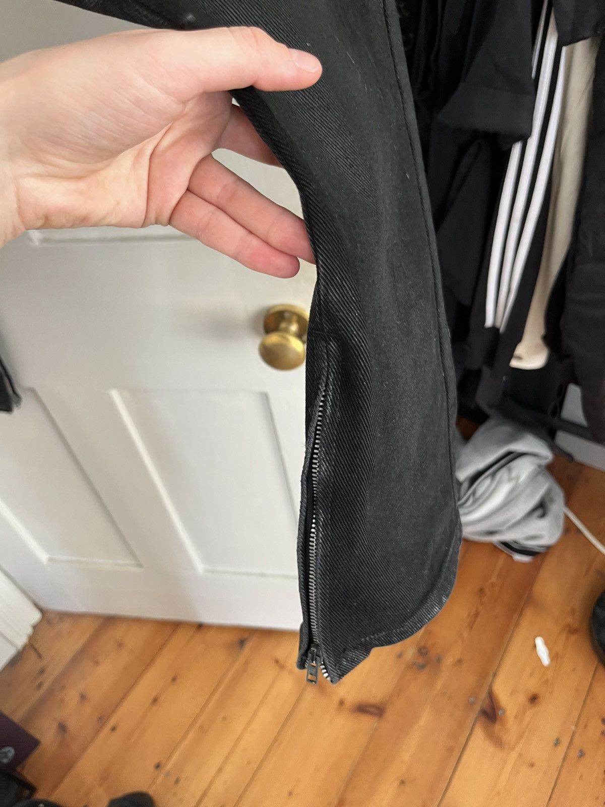 Helmut Lang Helmut Lang Astro Waxed pant 1999 Size US 30 / EU 46 - 6 Thumbnail