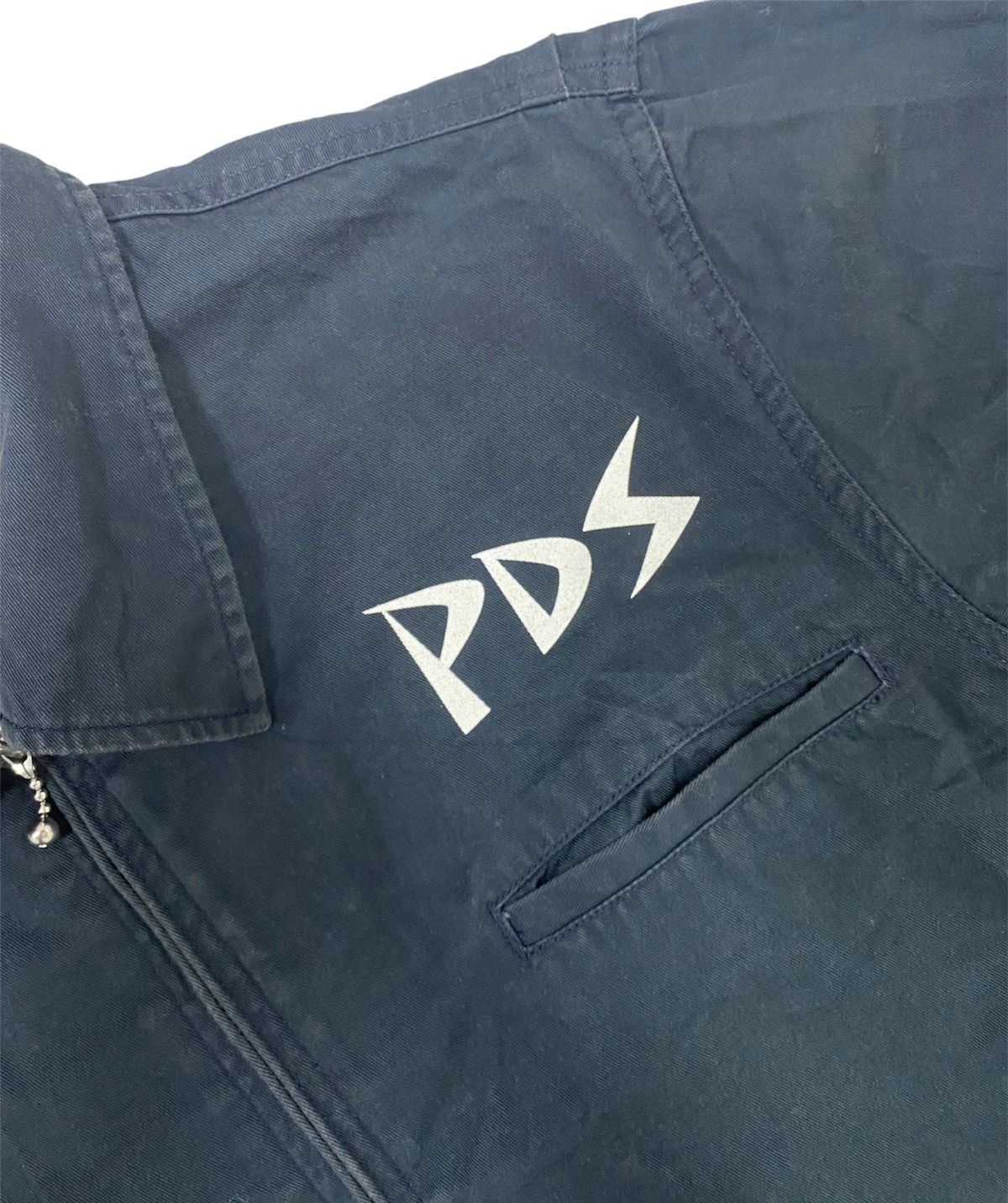 Japanese Brand Punk Drunkers PDS Zipper Work Jacket 🇯🇵 Size US S / EU 44-46 / 1 - 4 Thumbnail