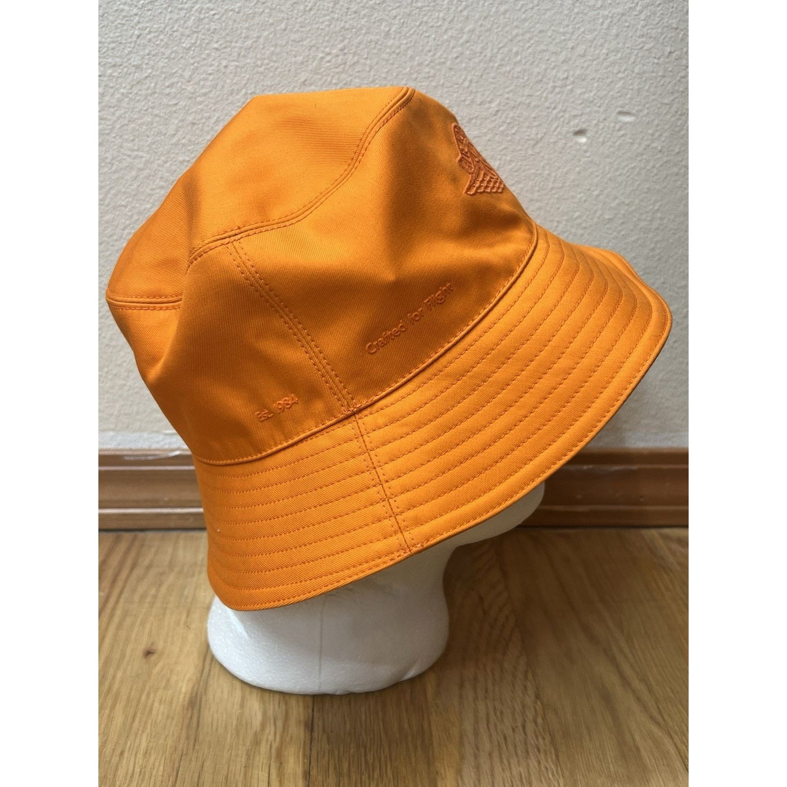 Jordan Brand Jordan Wings Collection Orange Bucket Hat Made In Italy M/L Size ONE SIZE - 2 Thumbnail
