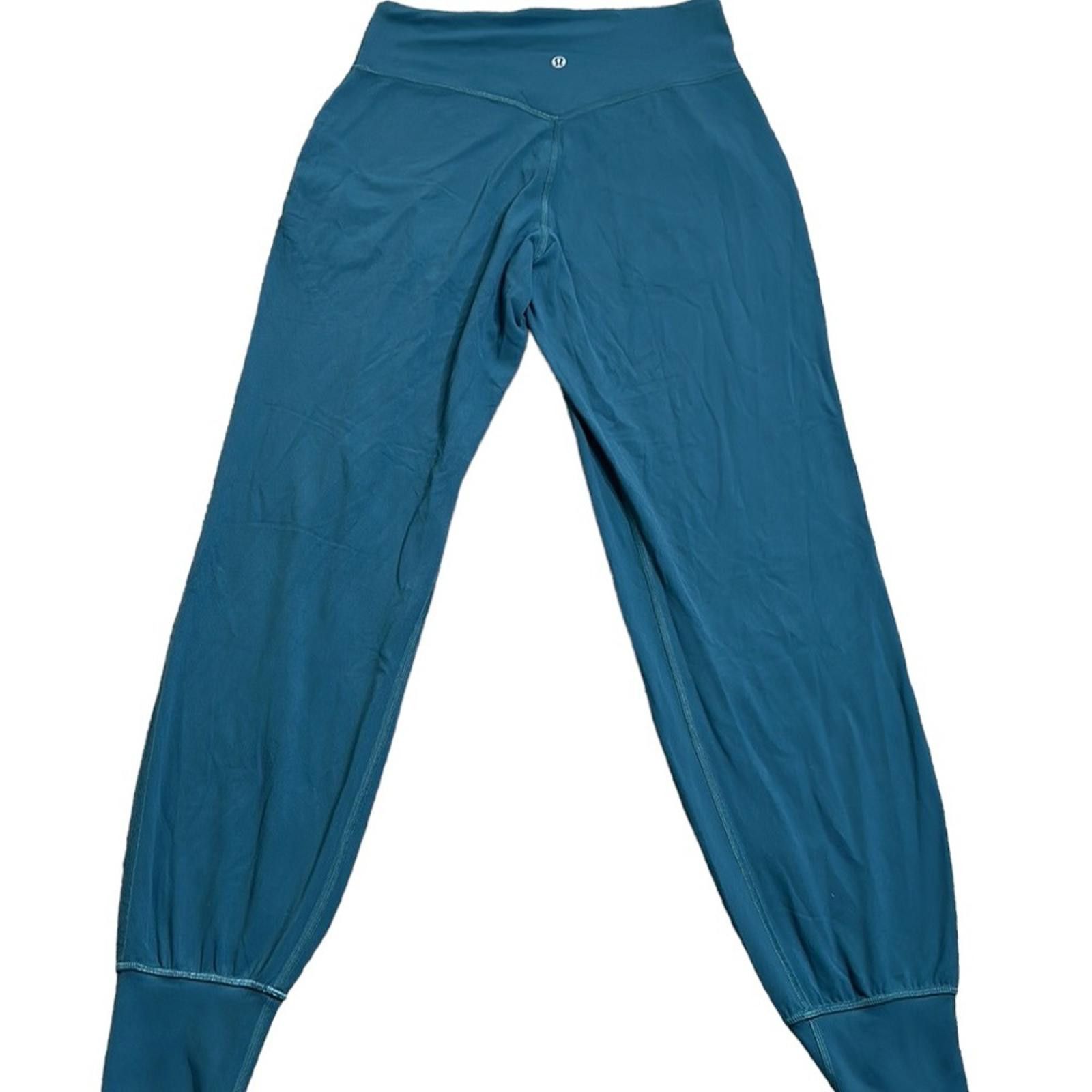 Lululemon lululemon athletica Teal Track Pants Size 28" / US 6 / IT 42 - 1 Thumbnail