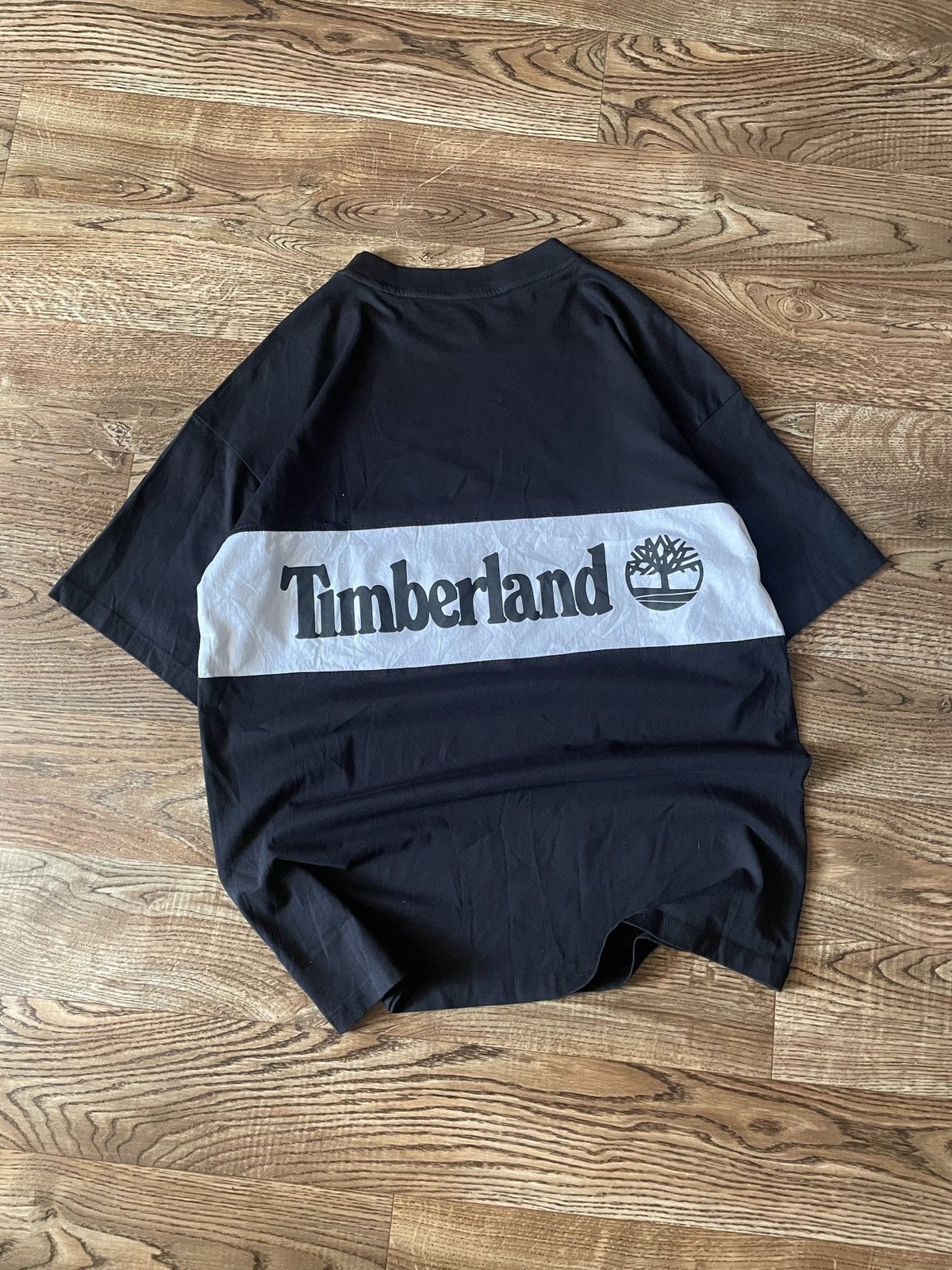 Mastermind Japan × Timberland Timberland x Mastermind Japan Black Oversize T-Shirt Size US S / EU 44-46 / 1 - 4 Thumbnail