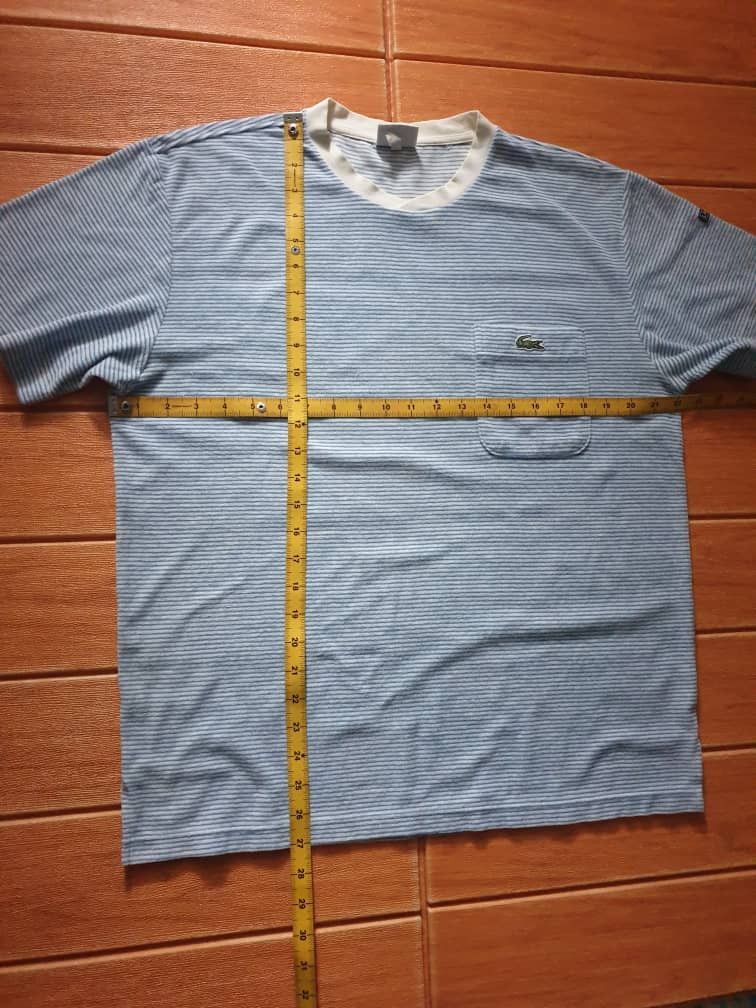 Lacoste Lacoste stripe blue white Shirt Size US L / EU 52-54 / 3 - 6 Thumbnail