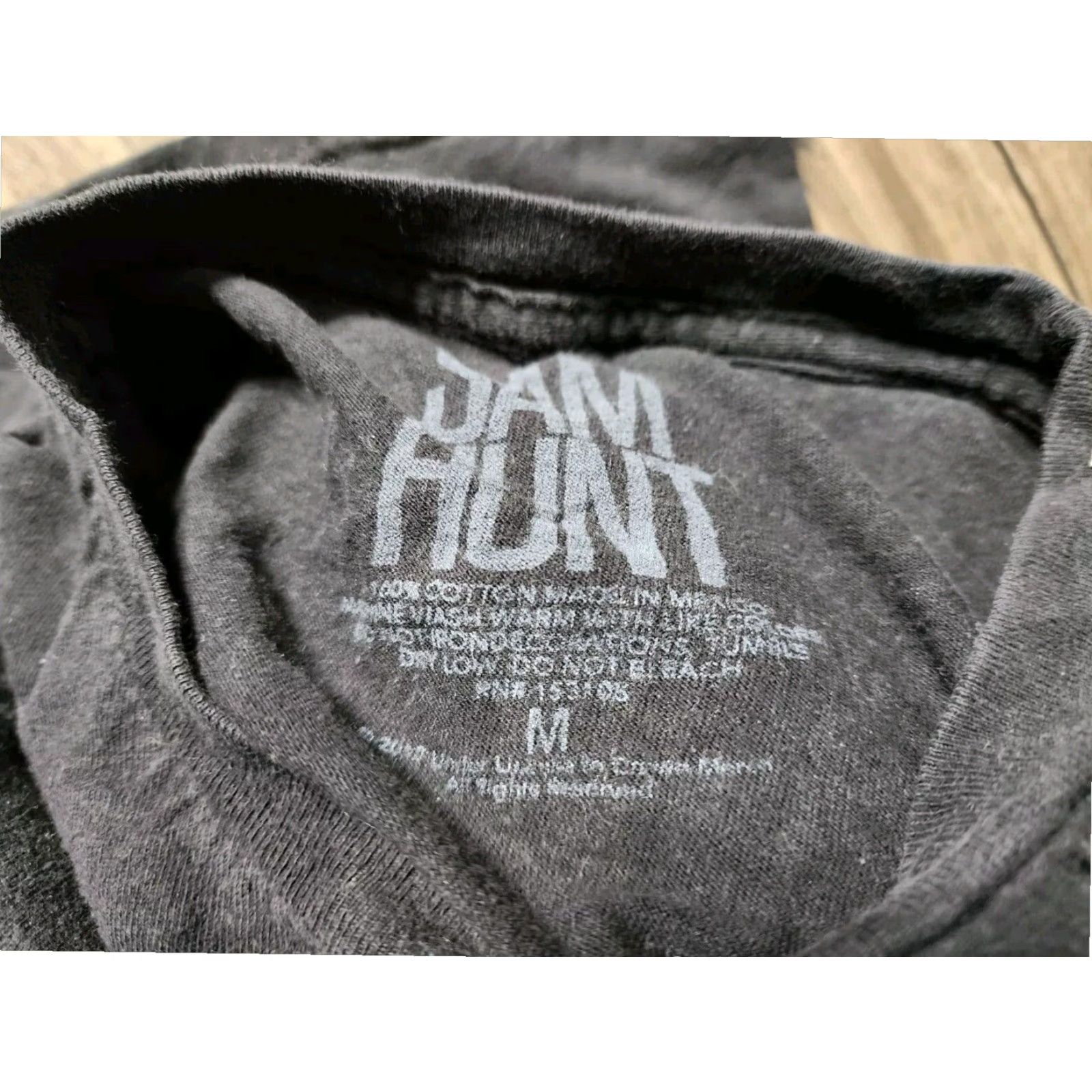 Vintage Sam Hunt Concert T Shirt Mens Black Short Sleeve M Music Tour Double Sided Cotton Blend Size US M / EU 48-50 / 2 - 5 Thumbnail