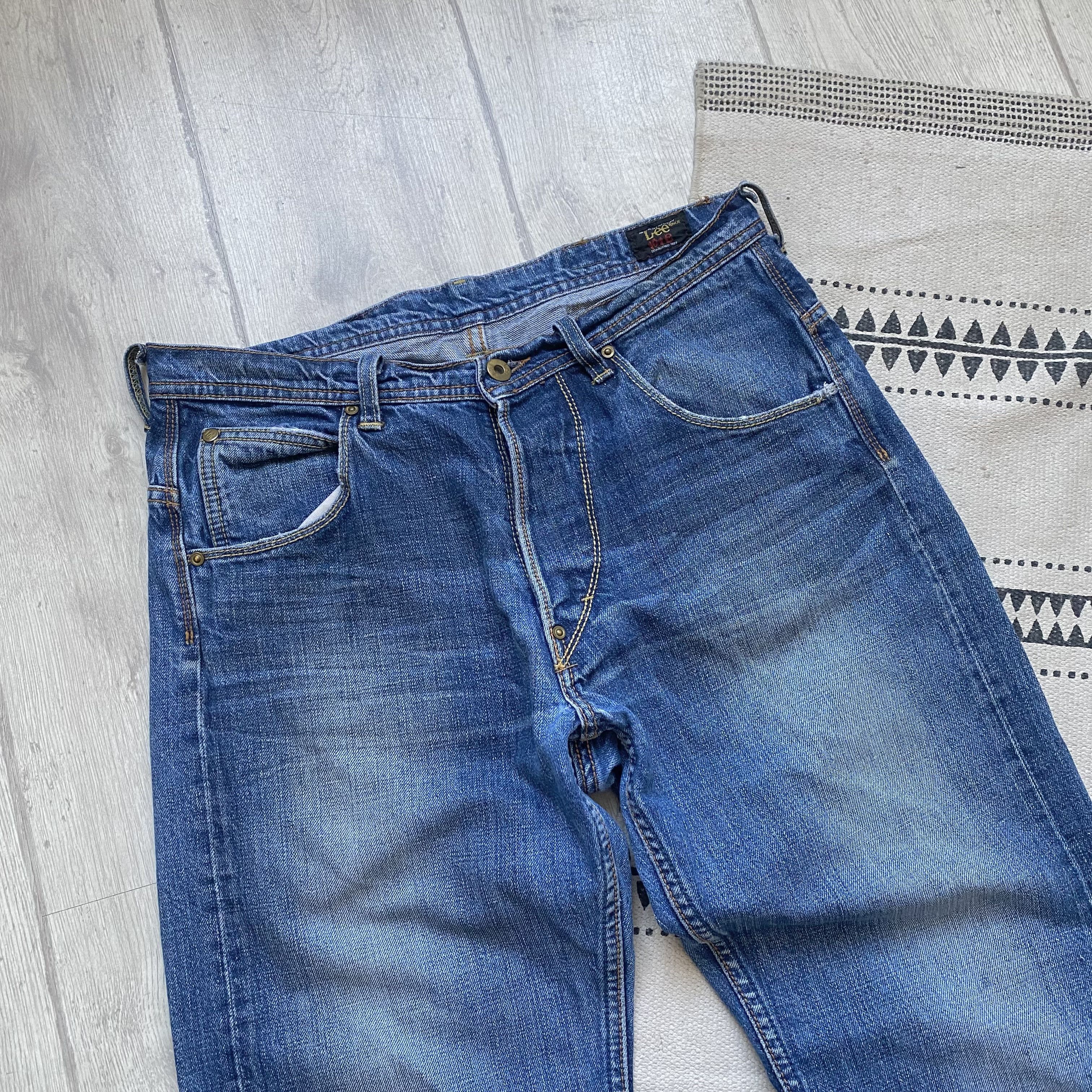 Lee Vintage Lee Selvage Jeans Denim pants 101 japanese Size US 31 - 2 Thumbnail