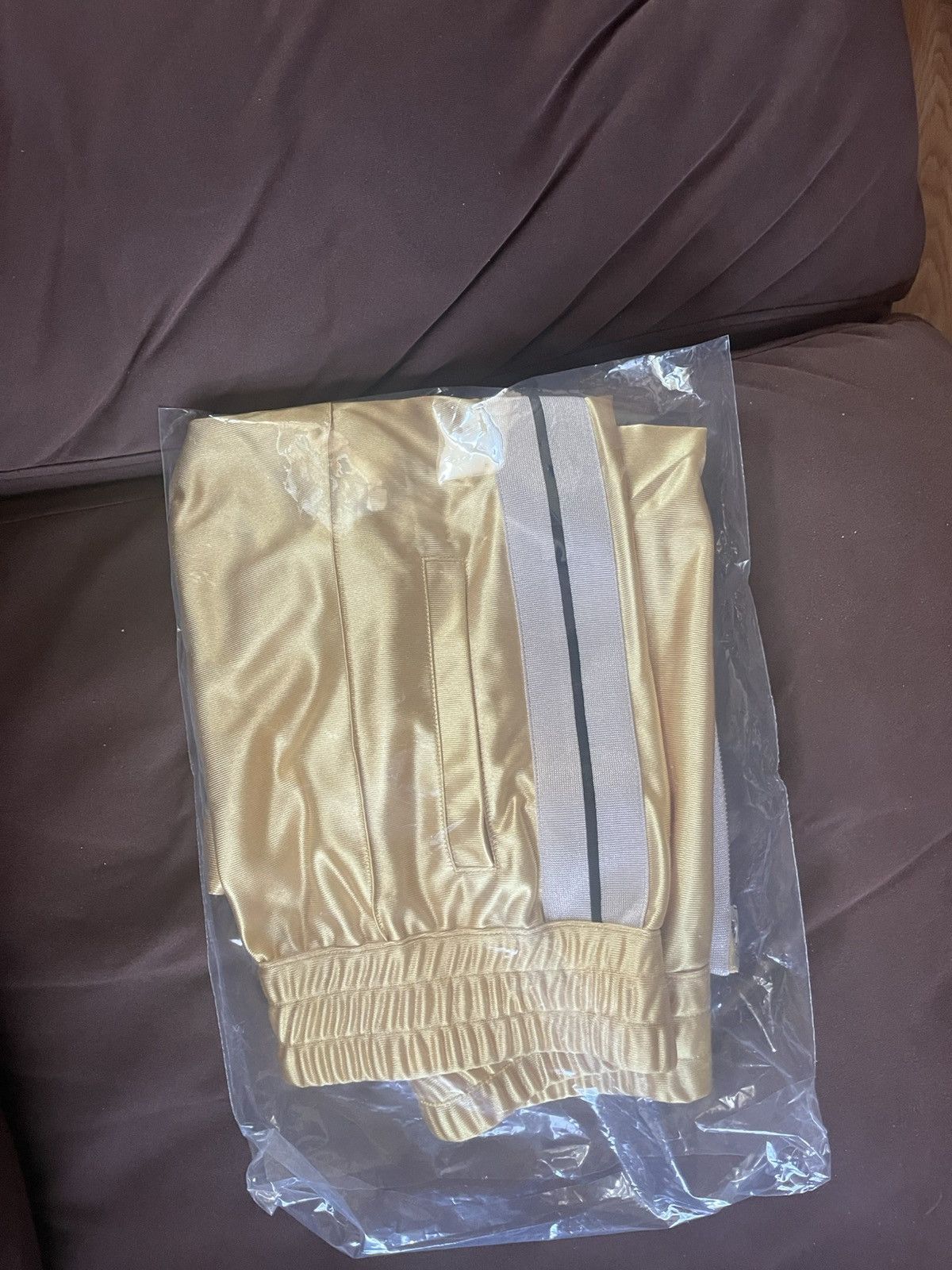 Moncler × Palm Angels Moncler x Palm Angels | Women | Track Pants | Gold - Gold / Size 26" / US 2 / IT 38 - 16 Thumbnail