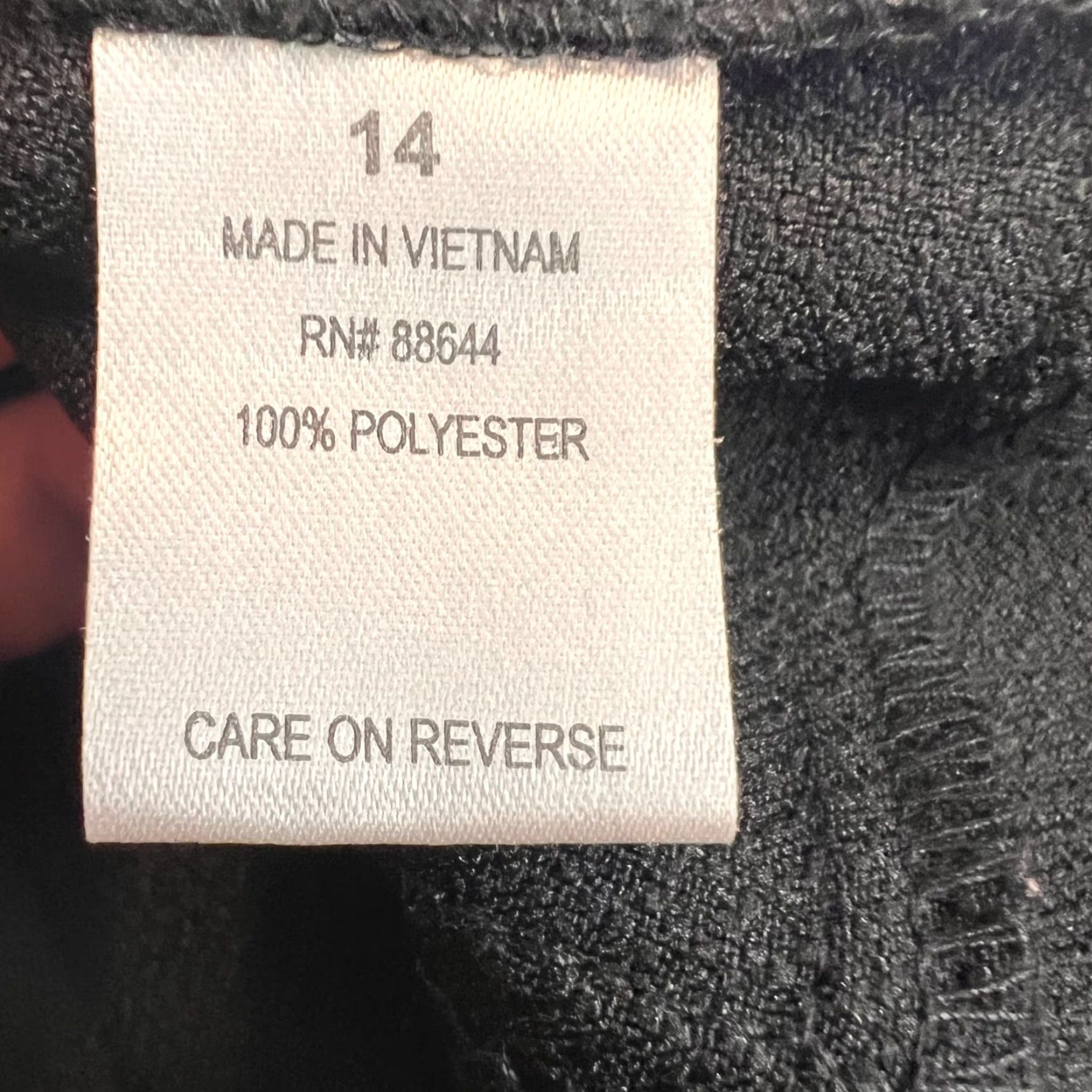 Vintage VINTAGE First Lady Jacket Womens Size 14 Black 3 Button Notch Lapel Casual Single Breast 80s 90s Size XL / US 12-14 / IT 48-50 - 6 Thumbnail