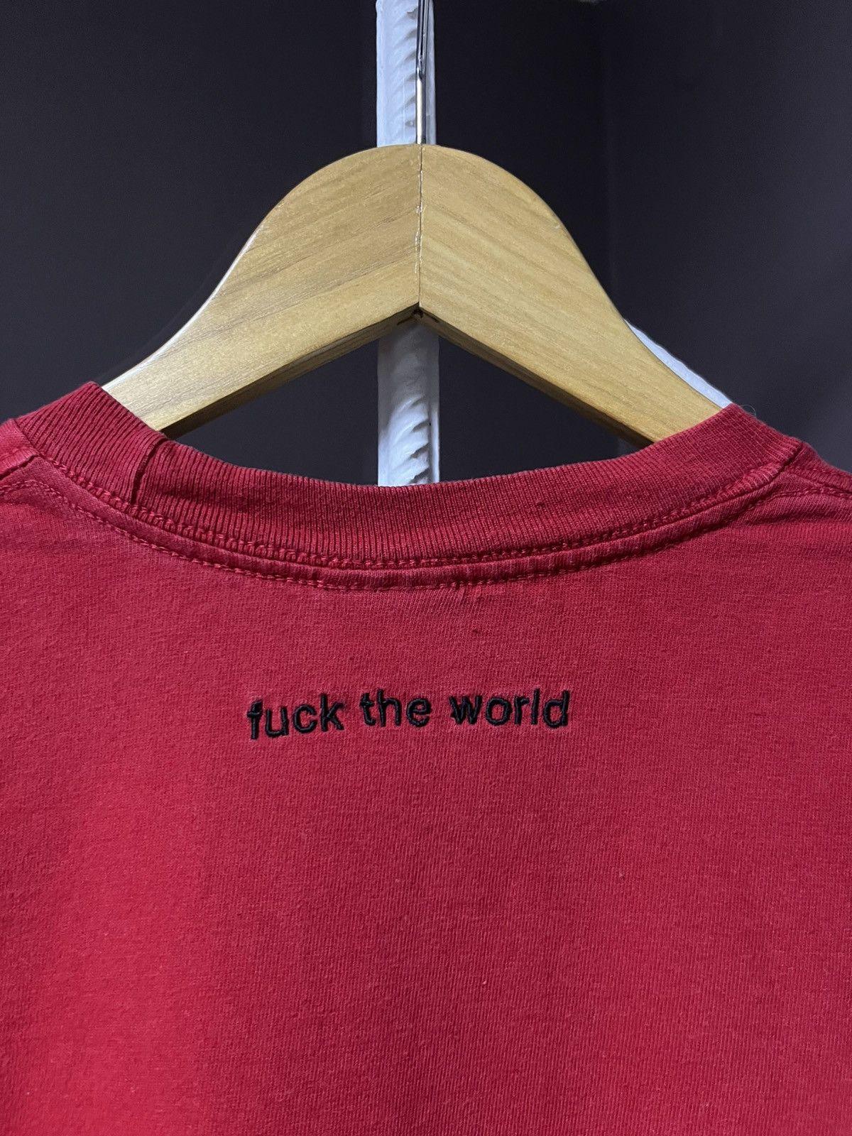 Supreme Supreme Fuck The World Tee Size US M / EU 48-50 / 2 - 6 Thumbnail