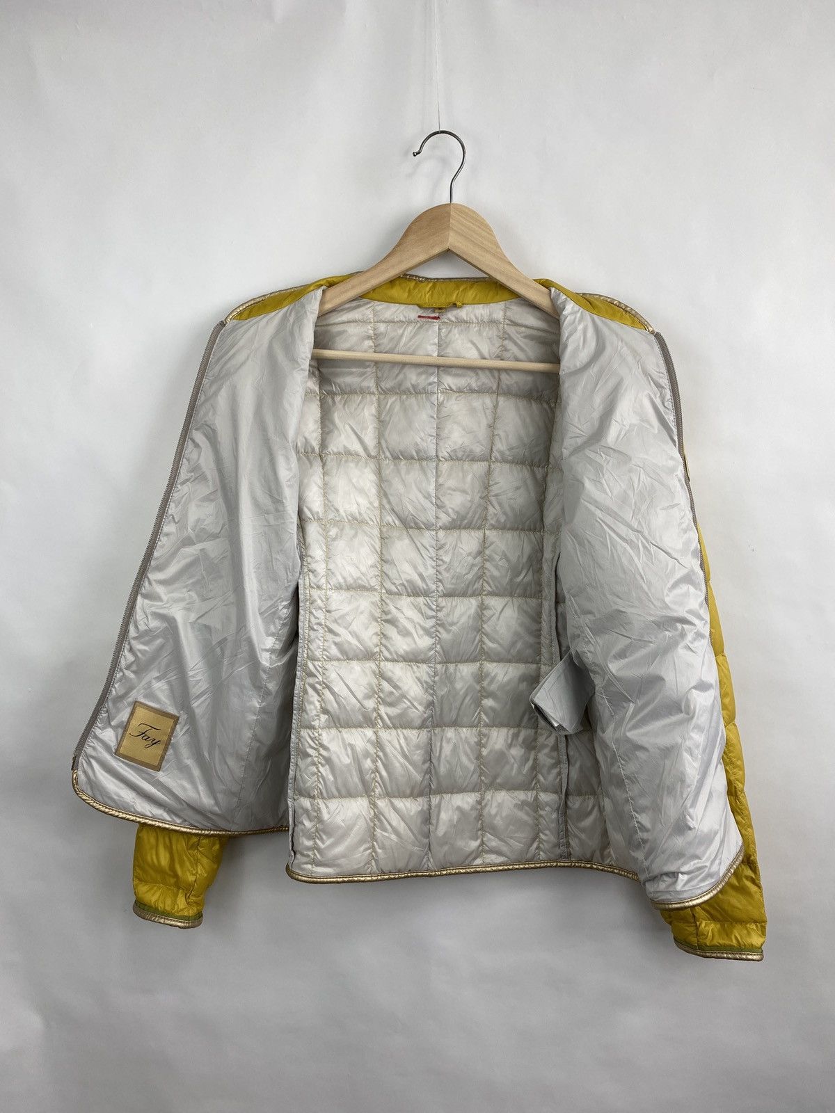 Designer × Fay Fay Puffer Jacket Luxury Rare Retro Y2K Hype Size M / US 6-8 / IT 42-44 - 8 Thumbnail